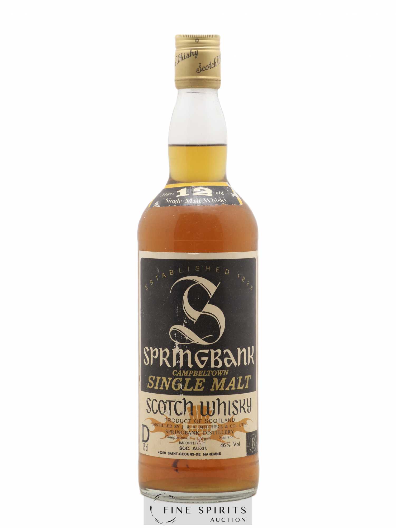 Springbank 12 years Of. Auxil Import - Posten von 1 Flasche - 0