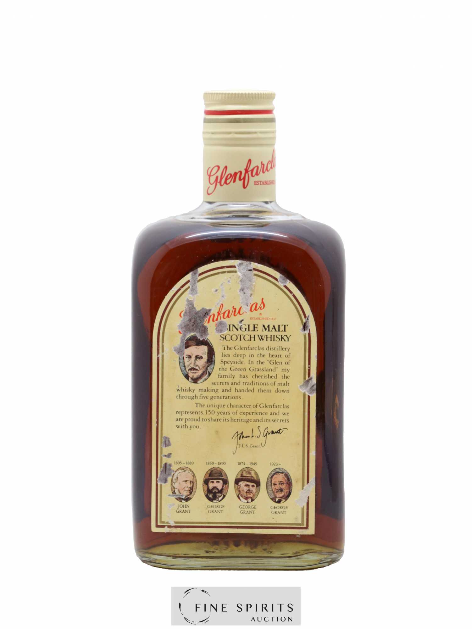 Glenfarclas 15 years Of. Mahler-Besse (75cl.) - Lot of 1 bottle - 1