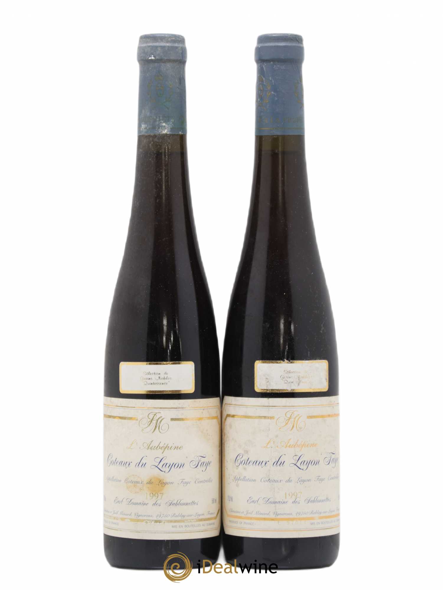 Coteaux du Layon 1997 - Lotto di 2 bottiglie - 0