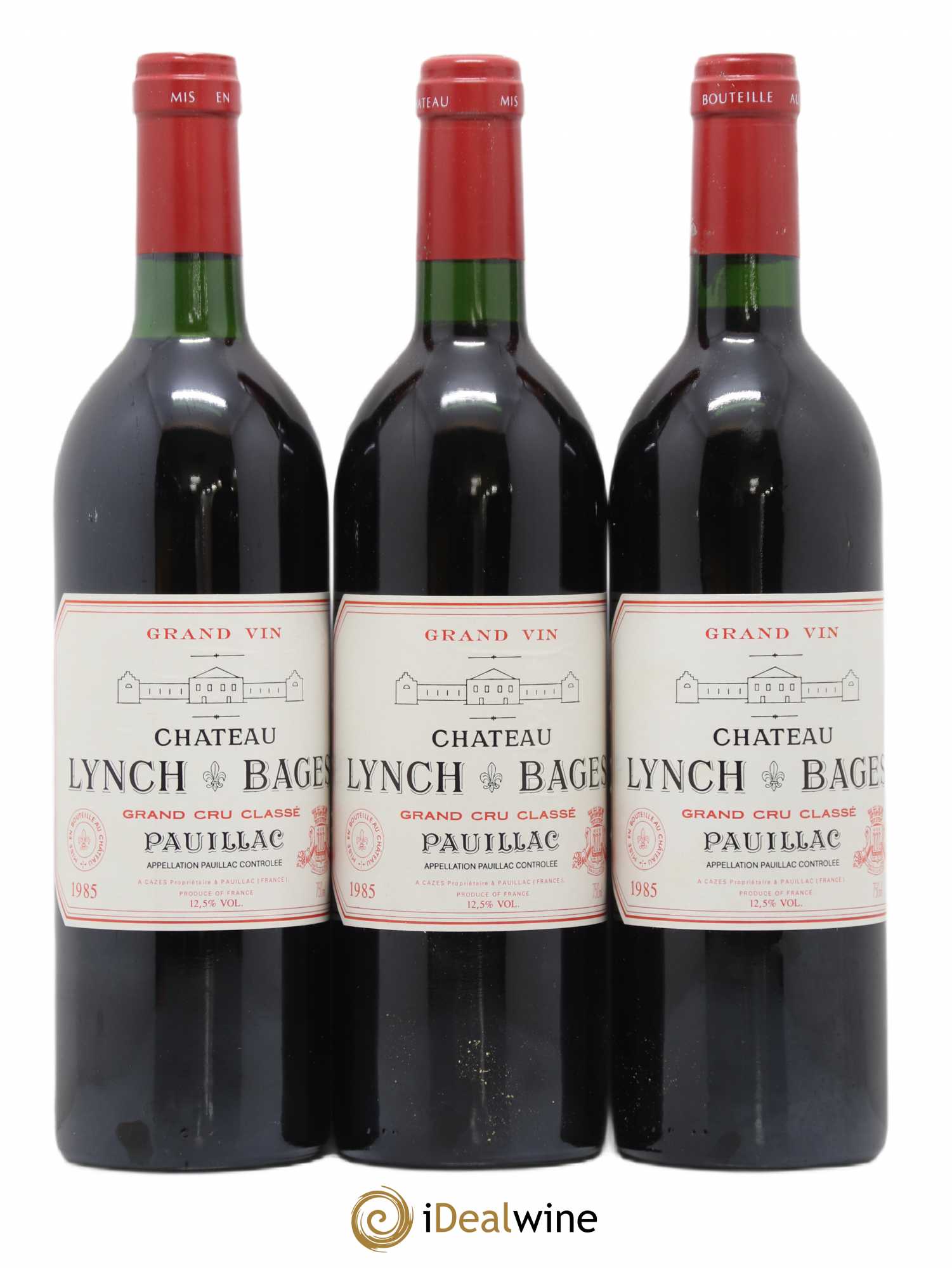 Château Lynch Bages 5ème Grand Cru Classé 1985 - Lot de 12 bouteilles - 2