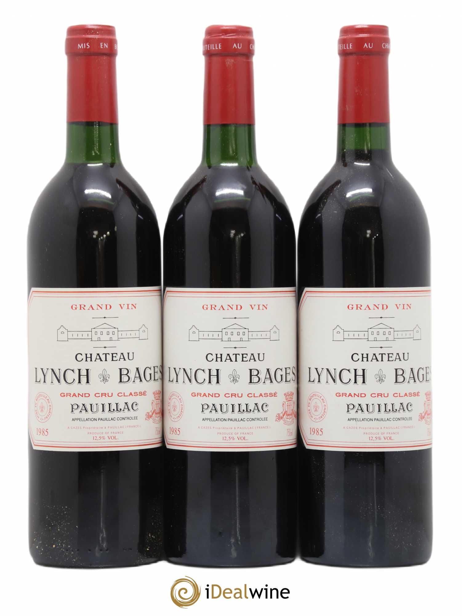 Château Lynch Bages 5ème Grand Cru Classé 1985 - Lot de 12 bouteilles - 3