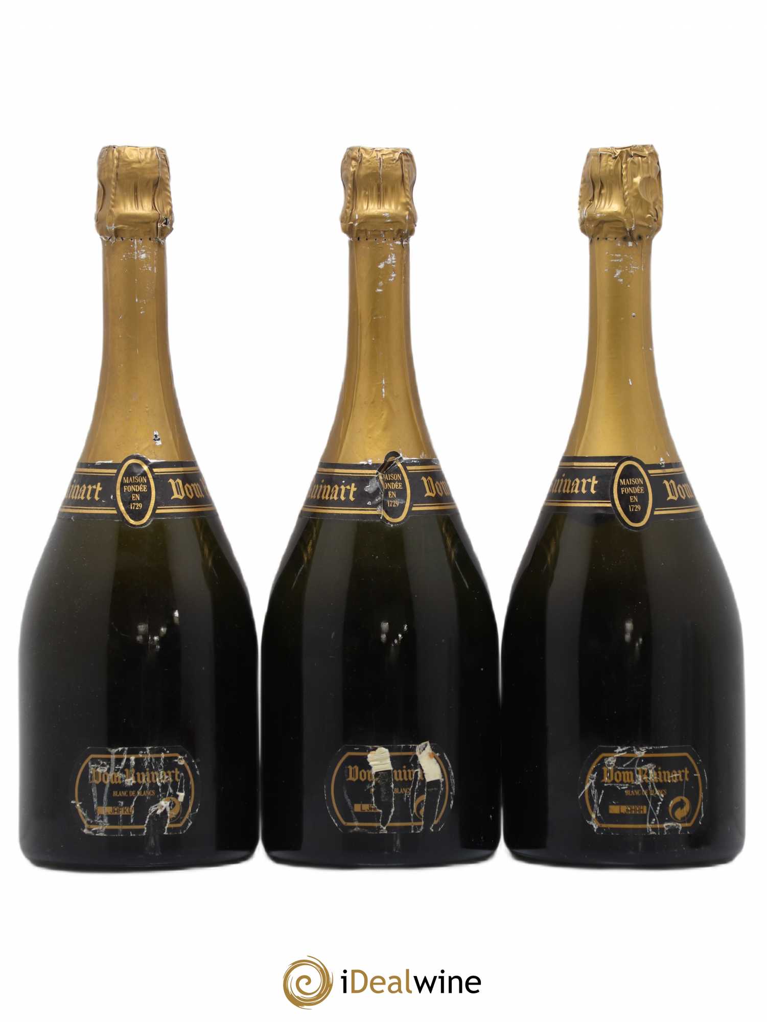 Dom Ruinart Brut Ruinart Brut  1988 - Lot de 3 bouteilles - 1