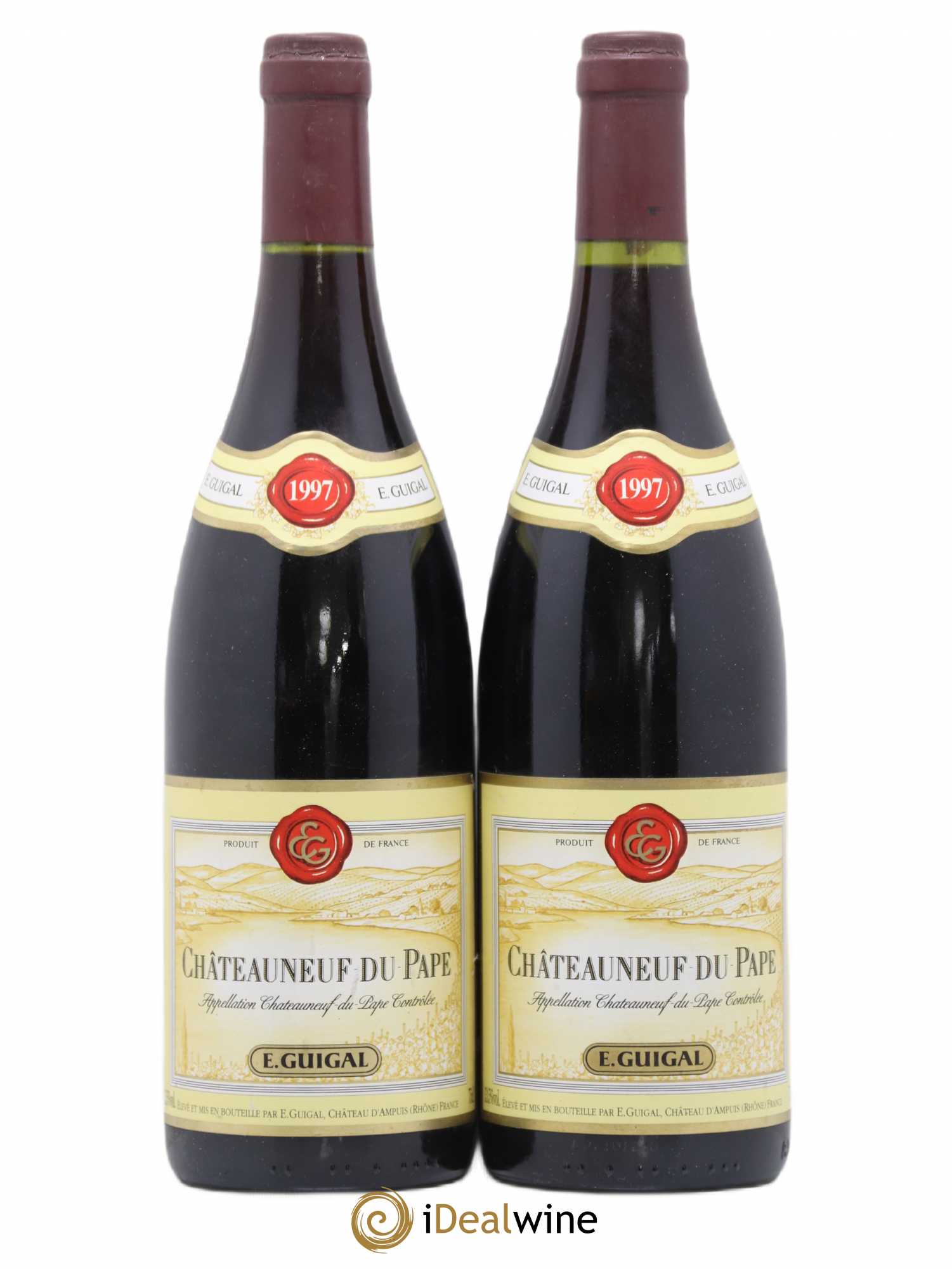 Châteauneuf-du-Pape Guigal 1997 - Lot de 2 bouteilles - 0
