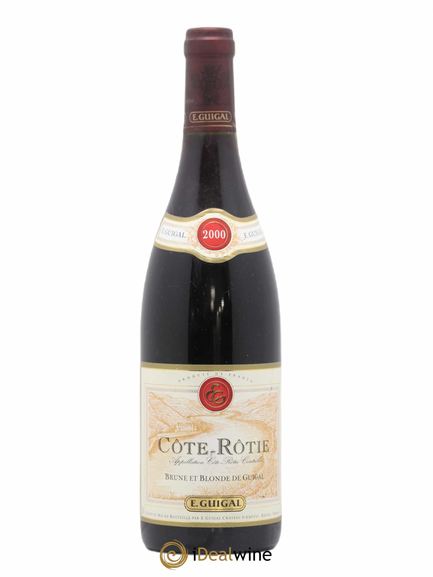 Côte-Rôtie Côtes Brune et Blonde Guigal 2000 - Lot de 1 bouteille - 0