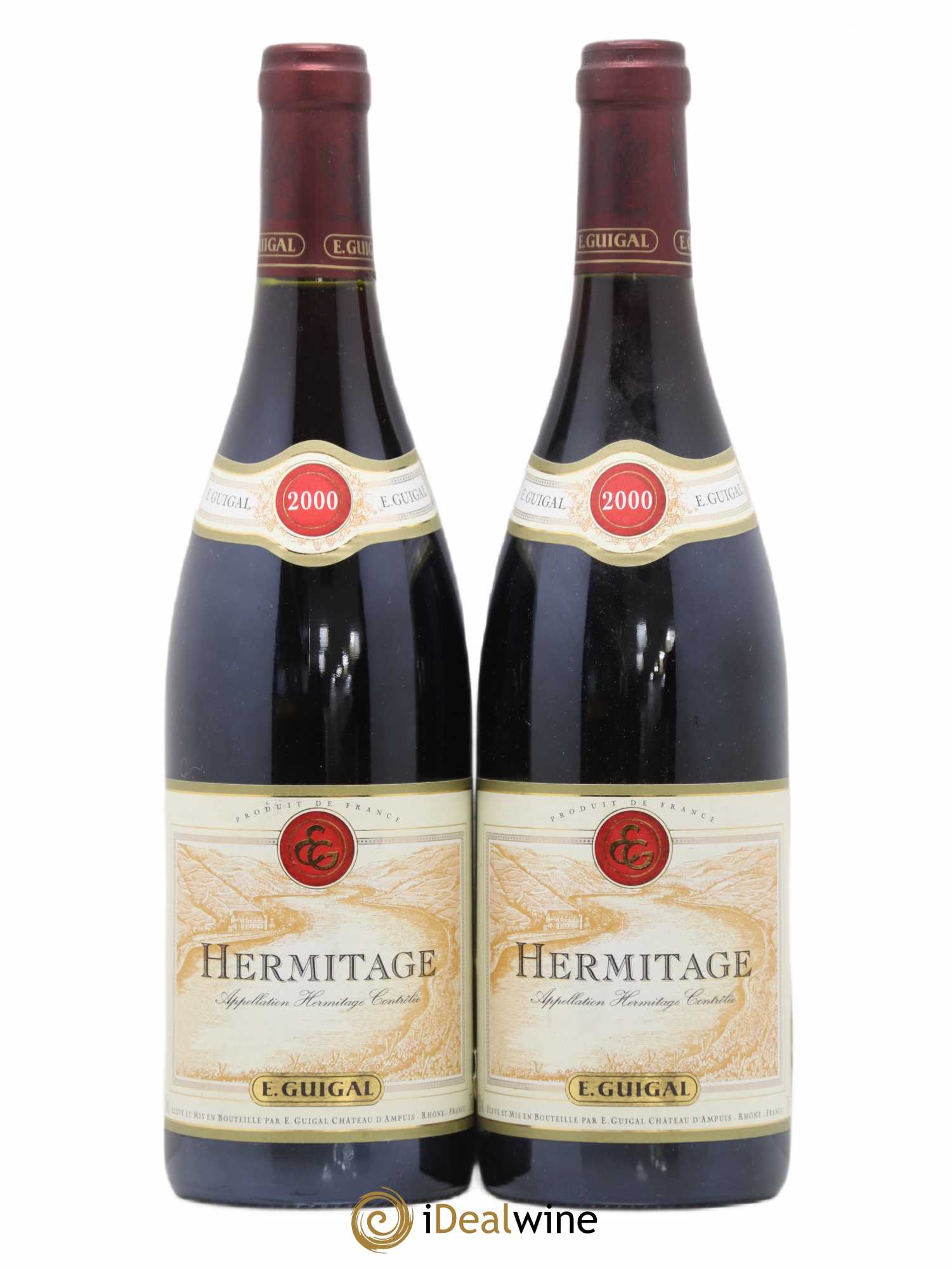 Hermitage Guigal 2000 - Lot de 2 bouteilles - 0