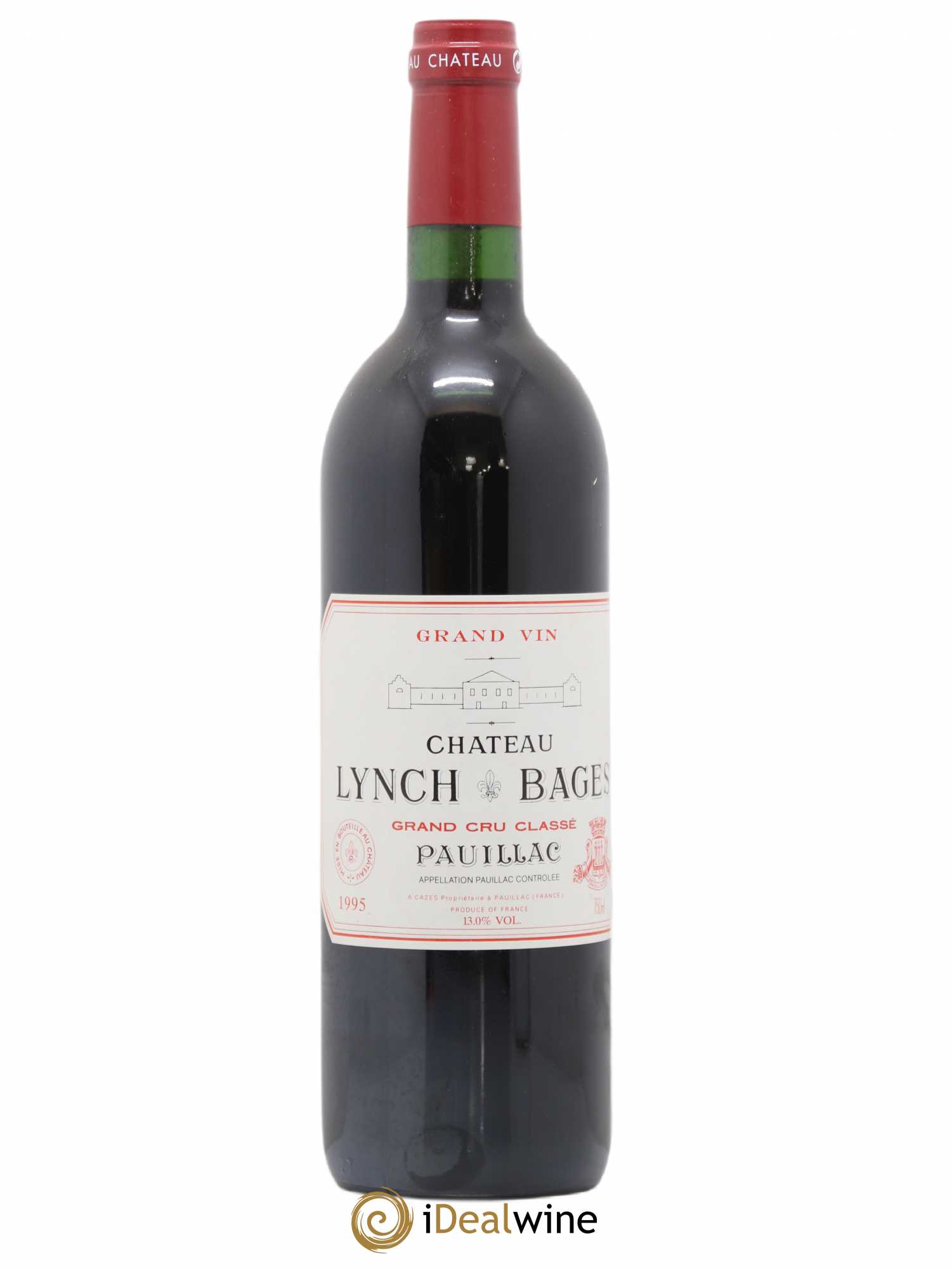 Château Lynch Bages 5ème Grand Cru Classé 1995 - Lot de 1 bouteille - 0