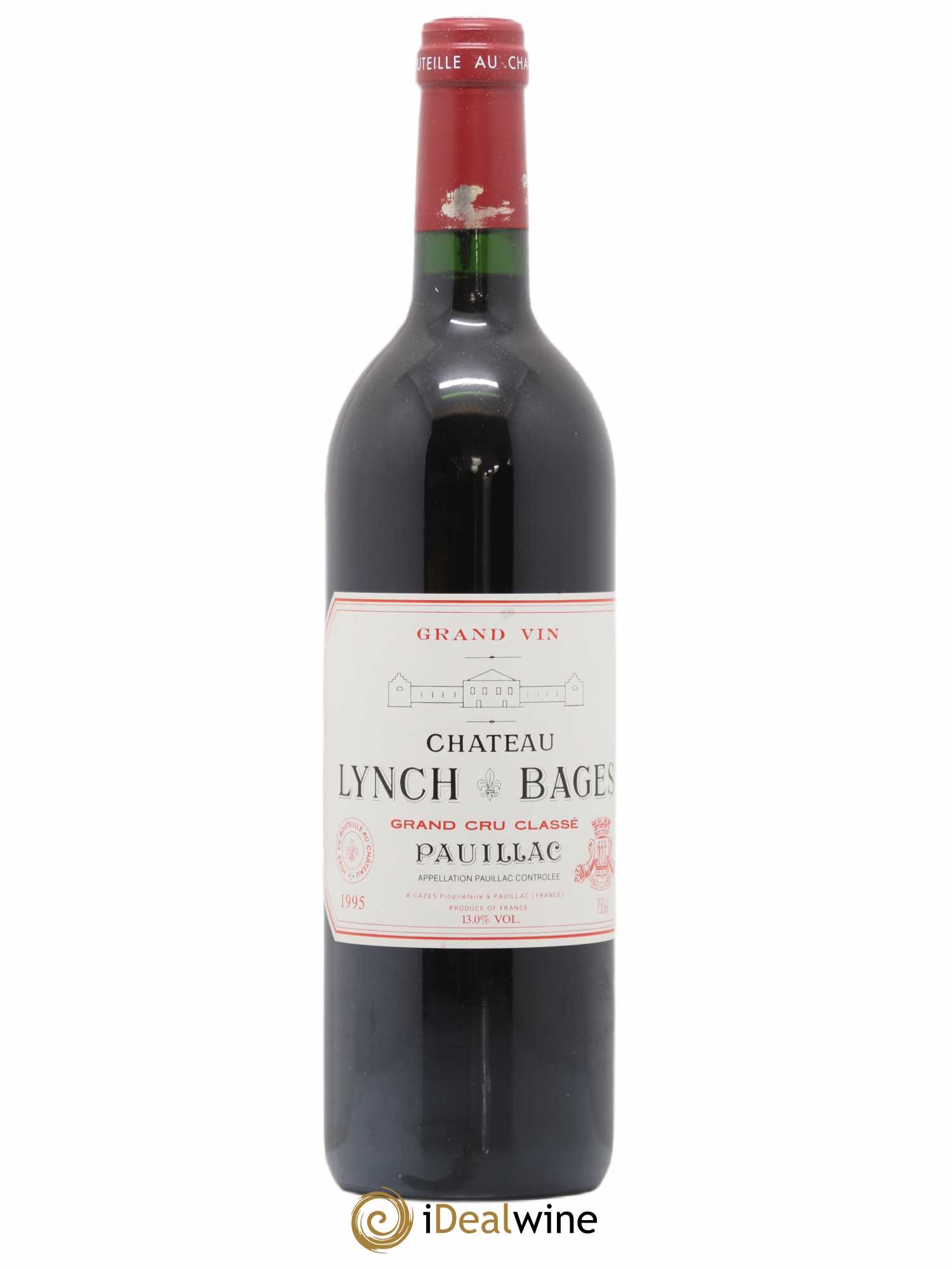 Château Lynch Bages 5ème Grand Cru Classé 1995 - Lot de 1 bouteille - 0