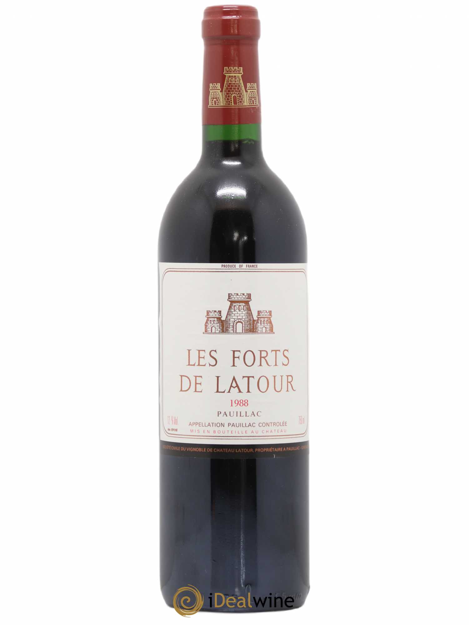 Les Forts de Latour Second Vin 1988 - Lot de 1 bouteille - 0