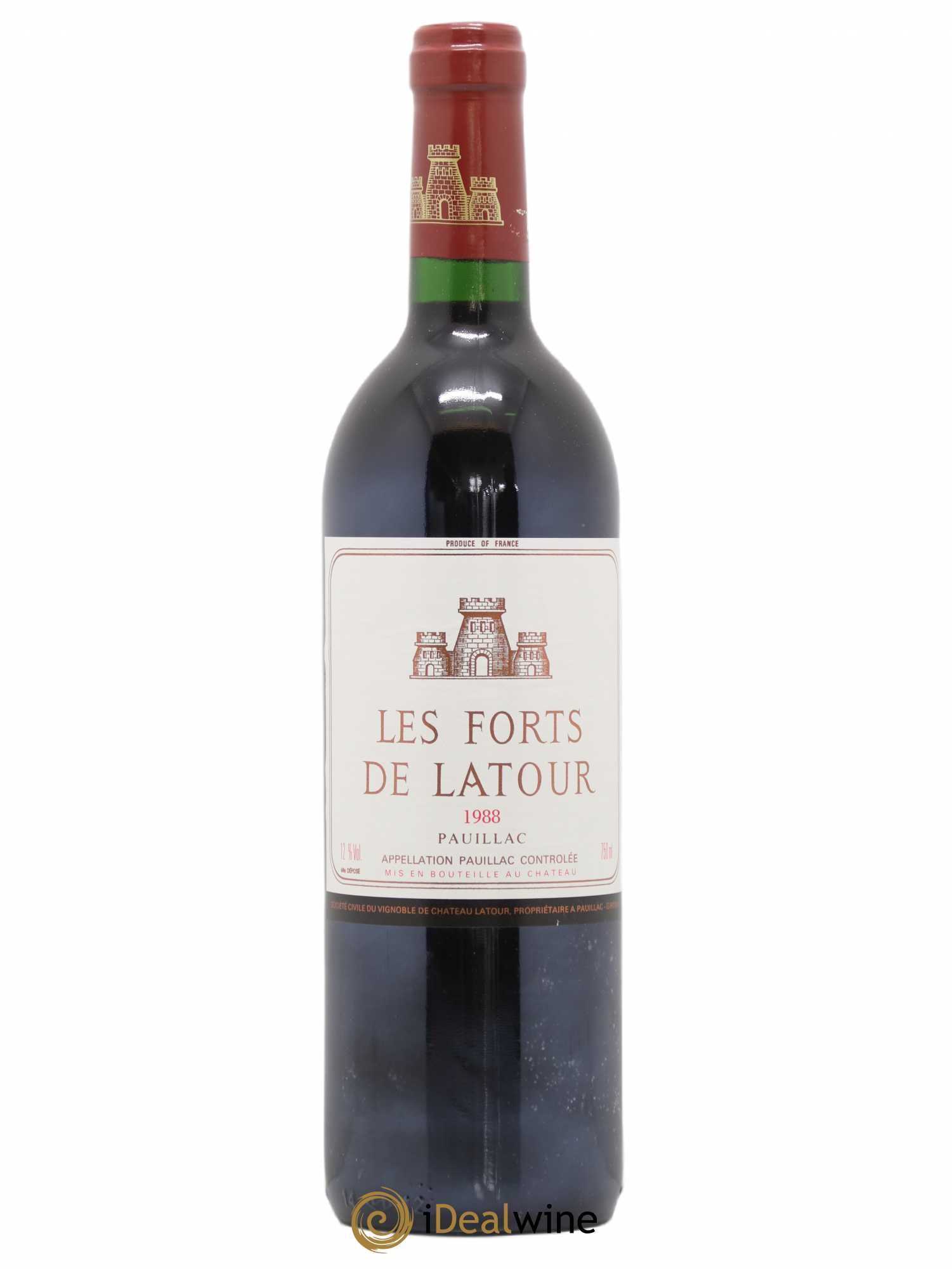 Les Forts de Latour Second Vin 1988 - Lot de 1 bouteille - 0