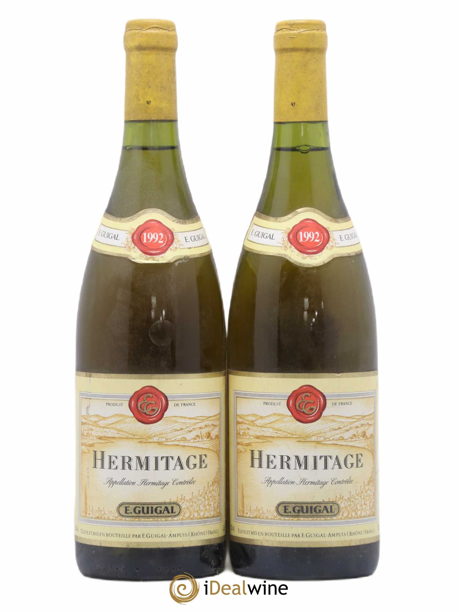 Hermitage Guigal 1992 - Lot de 2 bouteilles - 0