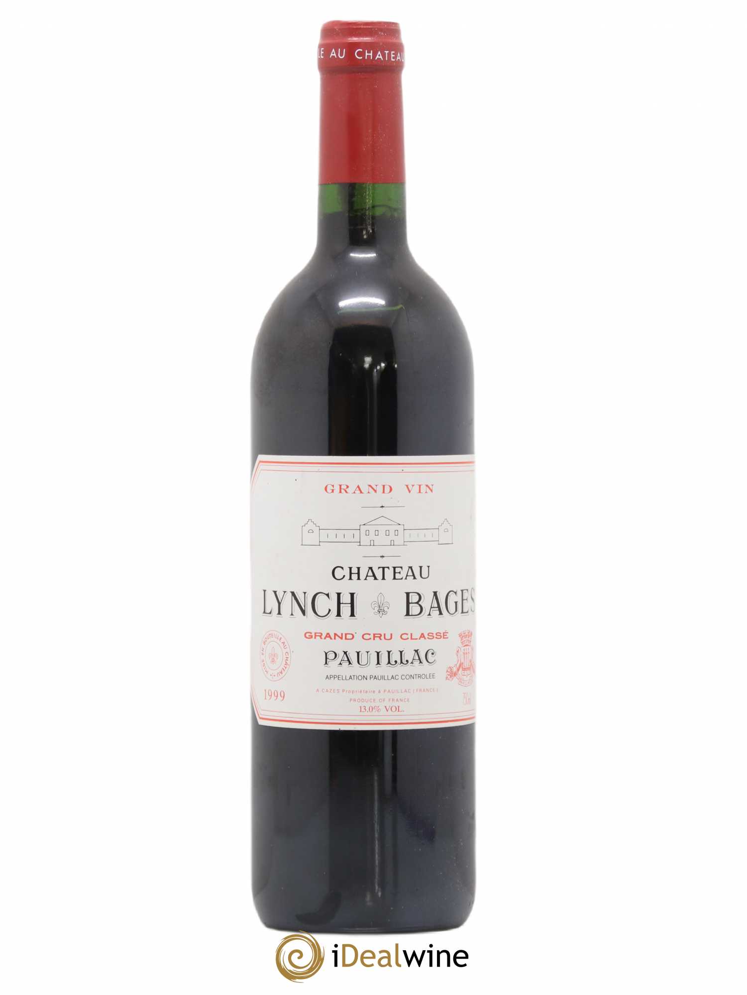 Château Lynch Bages 5ème Grand Cru Classé 1999 - Lot de 1 bouteille - 0