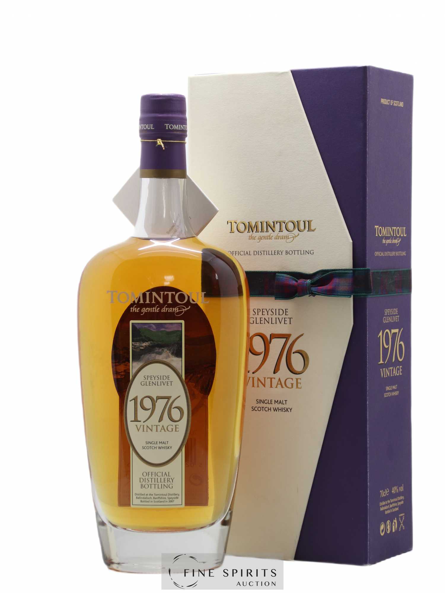 Tomintoul 30 years 1976 Of. The Gentle Dram bottled 2007 - Lot de 1 bouteille - 0