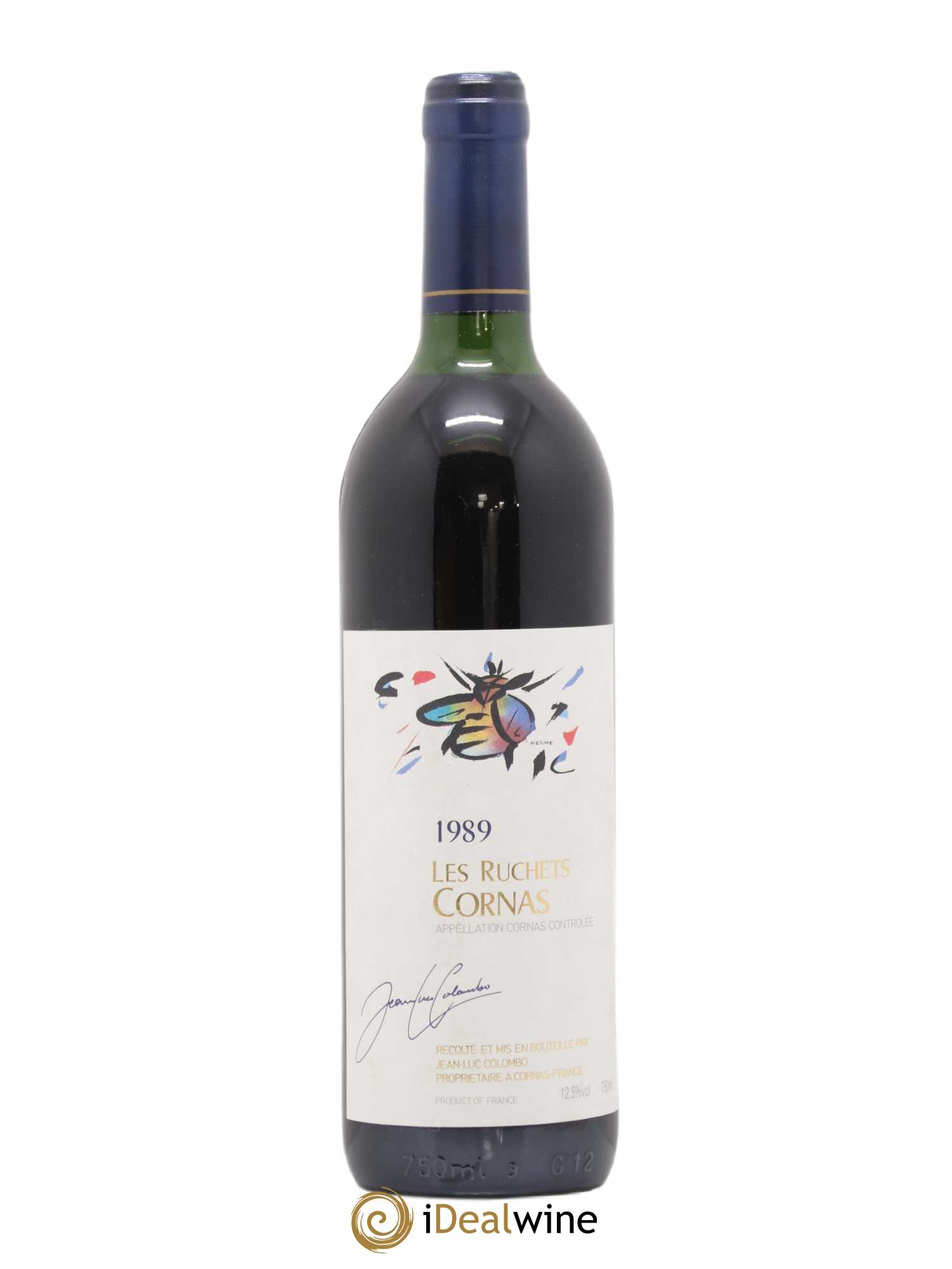 Cornas les Ruchets Jean-Luc Colombo 1989 - Posten von 1 Flasche - 0