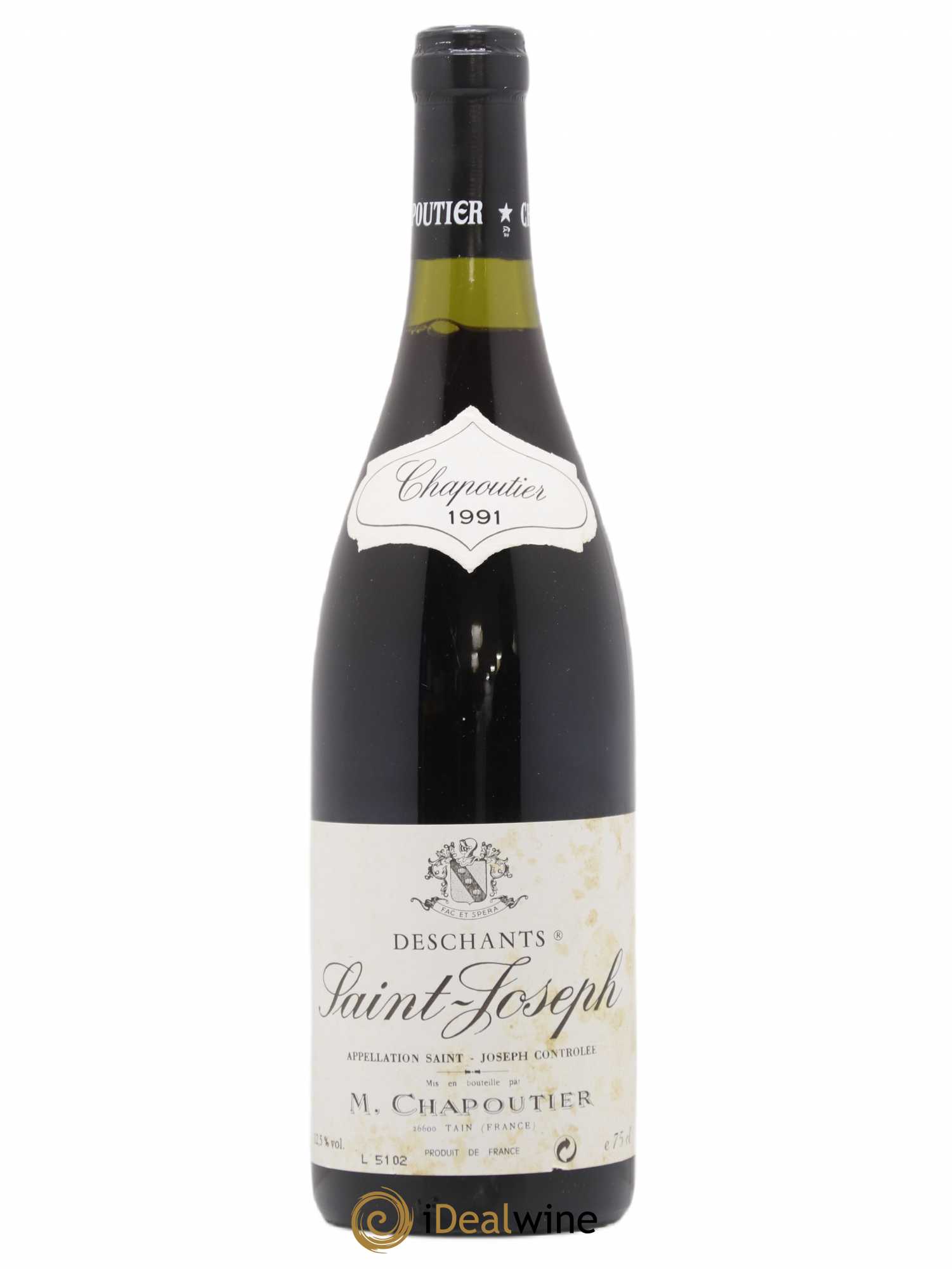 Saint-Joseph Deschants Michel Chapoutier 1991 - Lot de 1 bouteille - 0