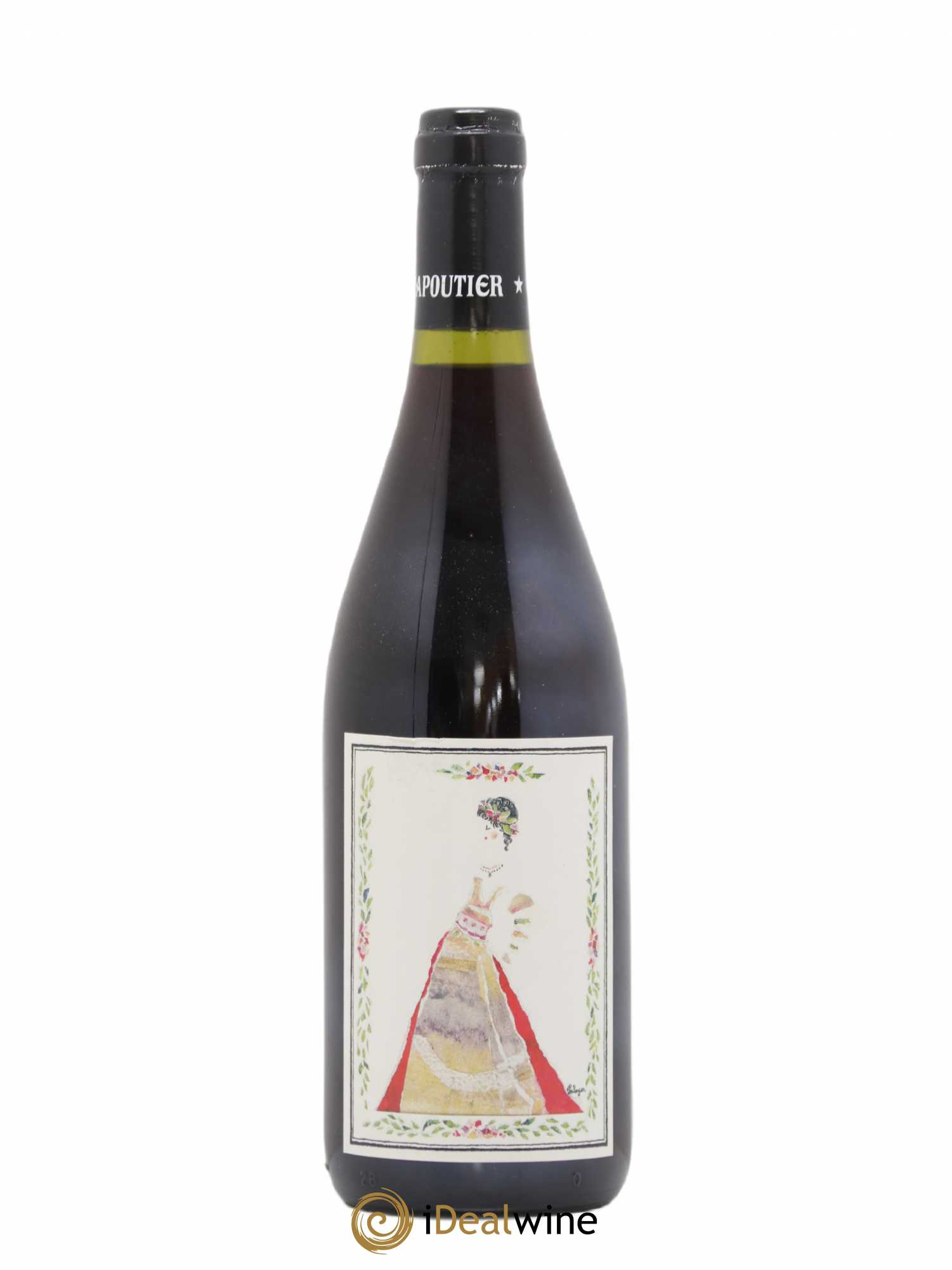 Côtes-du-Rhône L'Art Et Le Vin Josephine Artiste Jean Palayer Michel Chapoutier (sans prix de réserve) 1993 - Posten von 1 Flasche - 0