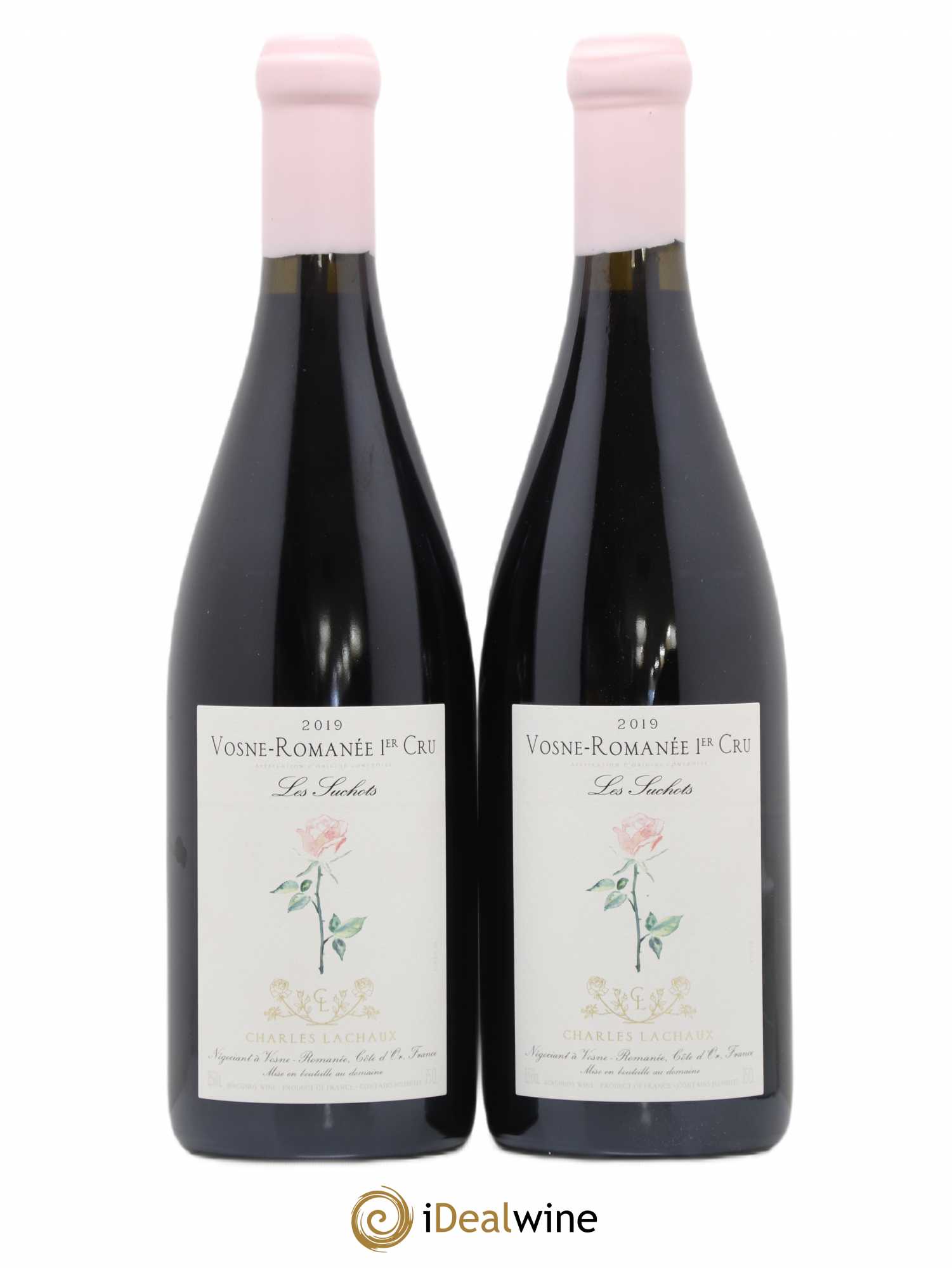 Vosne-Romanée 1er Cru Les Suchots Charles Lachaux 2019 - Lot de 2 bouteilles - 0
