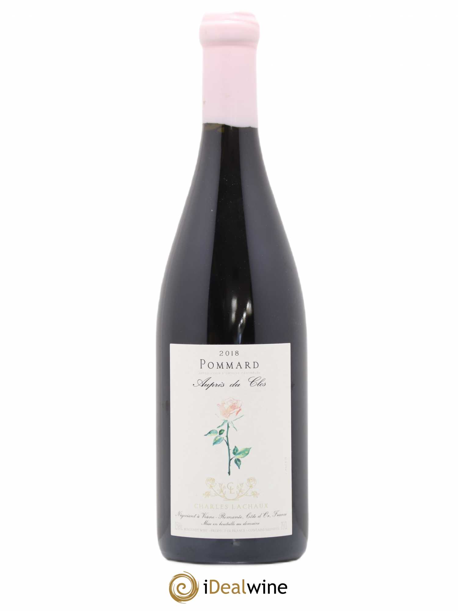 Pommard Auprès du Clos Charles Lachaux 2018 - Lot de 1 bouteille - 0