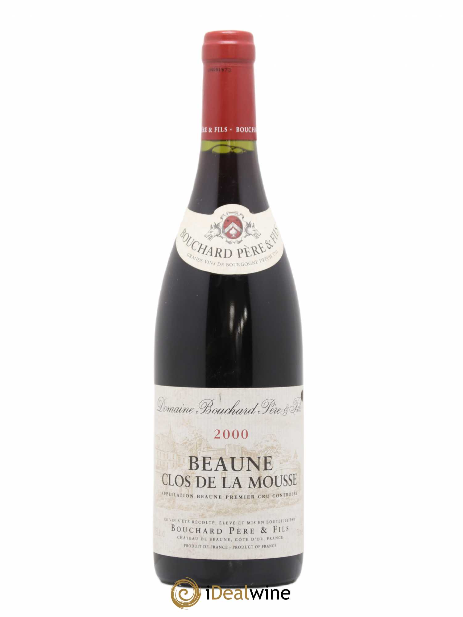 Beaune 1er Cru Clos de la Mousse Bouchard Père & Fils 2000 - Lot de 1 bouteille - 0