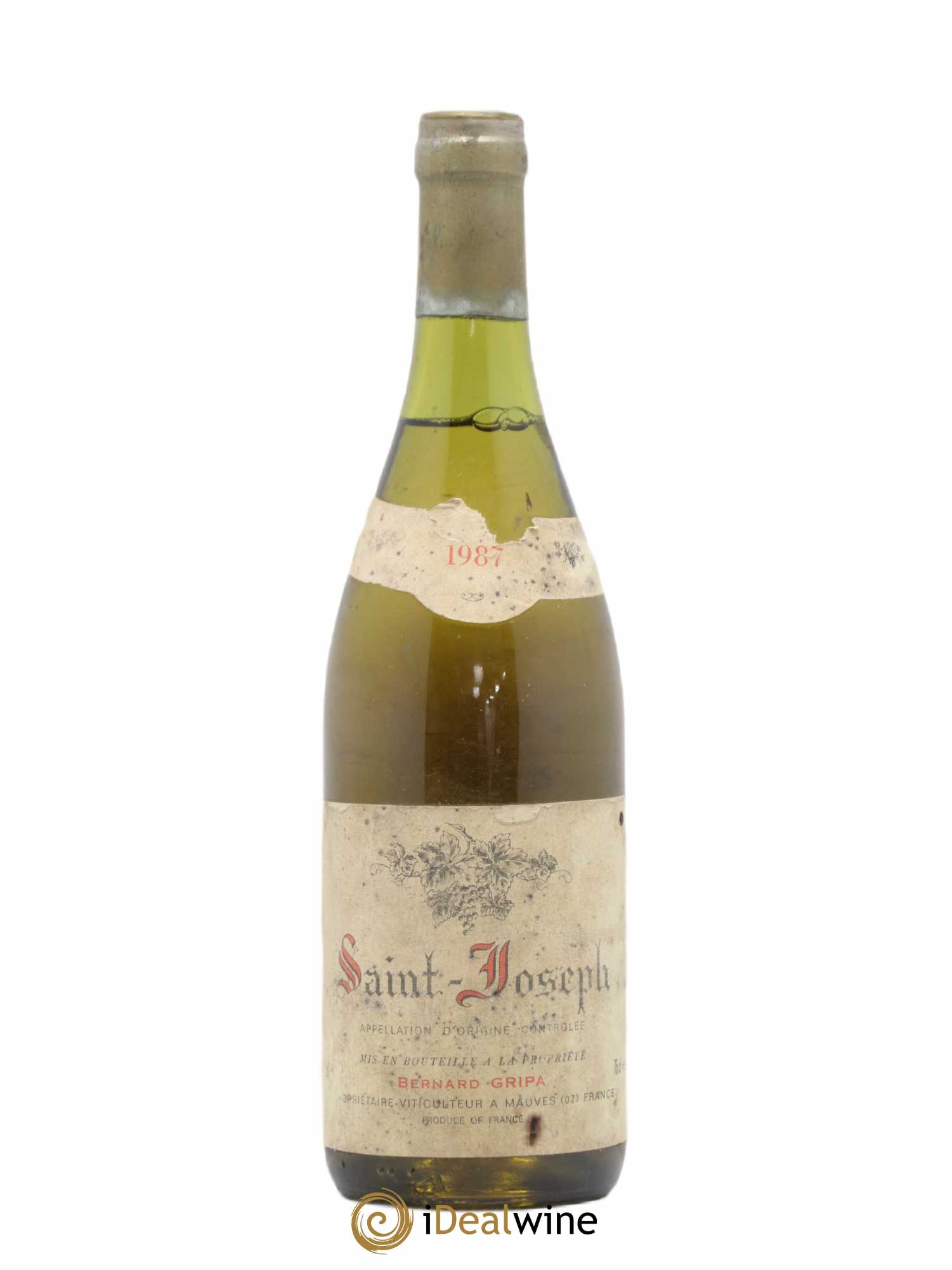 Saint-Joseph Bernard Grippa 1987 - Posten von 1 Flasche - 0