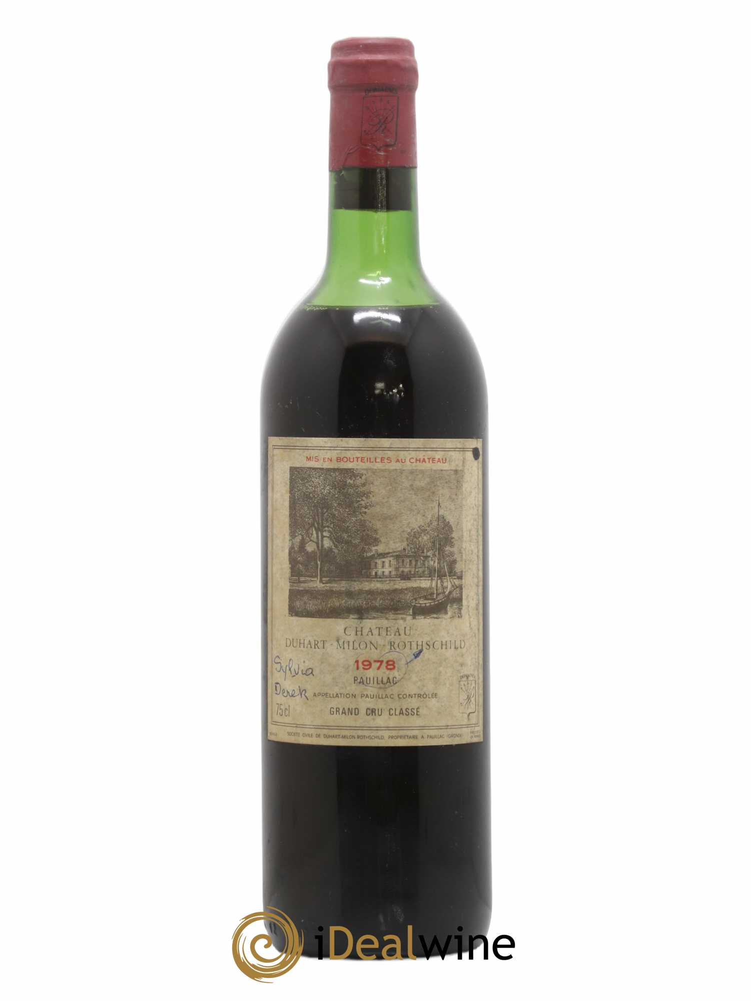Château Duhart-Milon 4ème Grand Cru Classé 1978 - Lot de 1 bouteille - 0