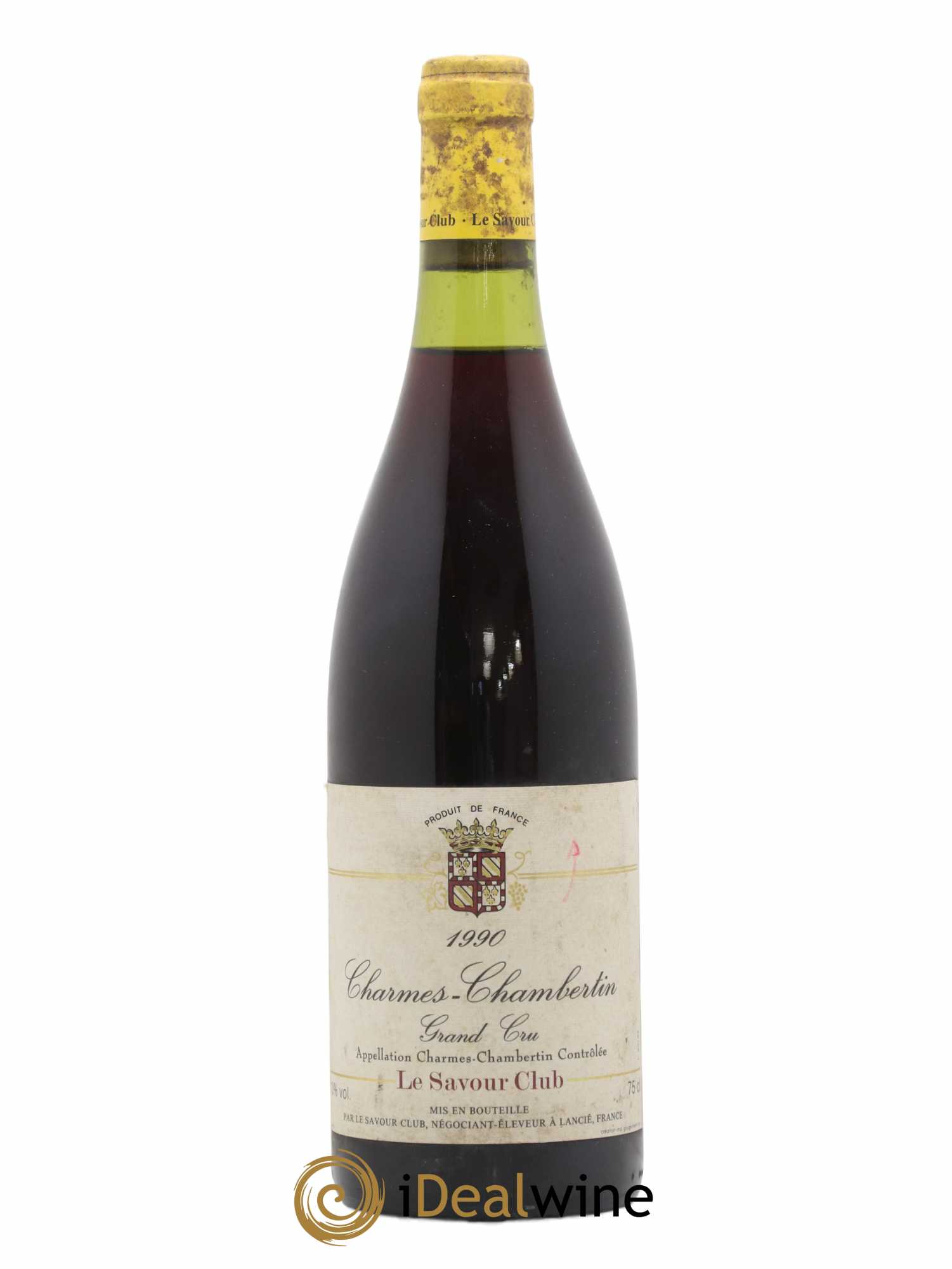 Charmes-Chambertin Grand Cru Le Savour Club 1990 - Lot de 1 bouteille - 0