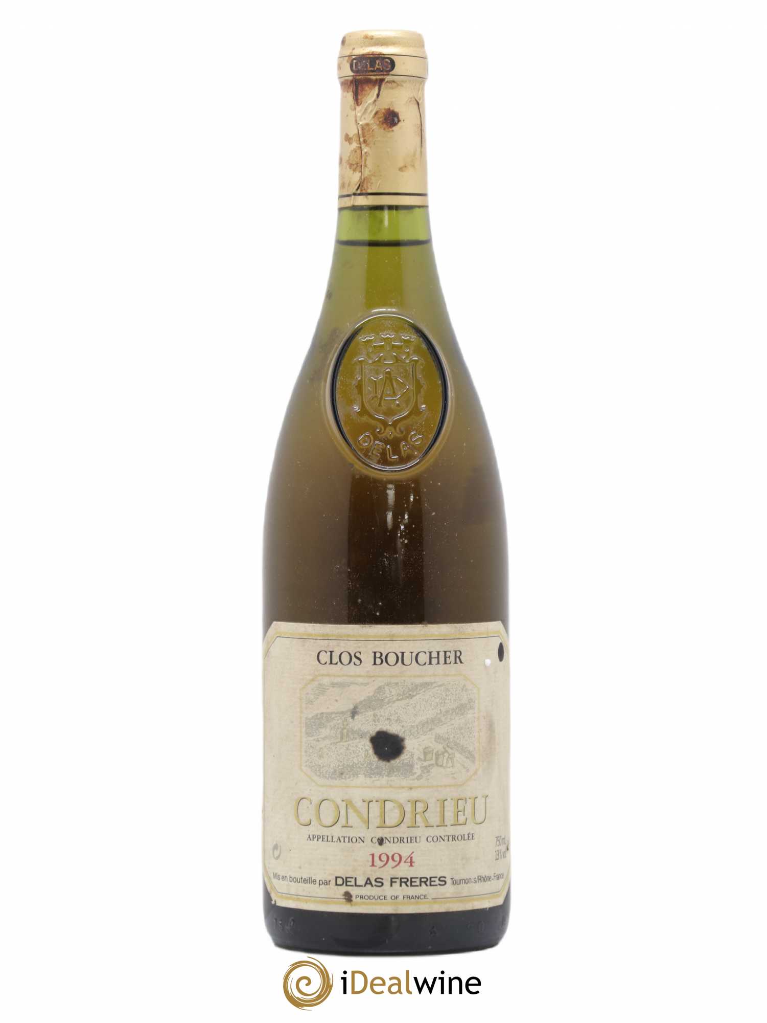 Condrieu Clos Boucher Delas Frères 1994 - Lot de 1 bouteille - 0
