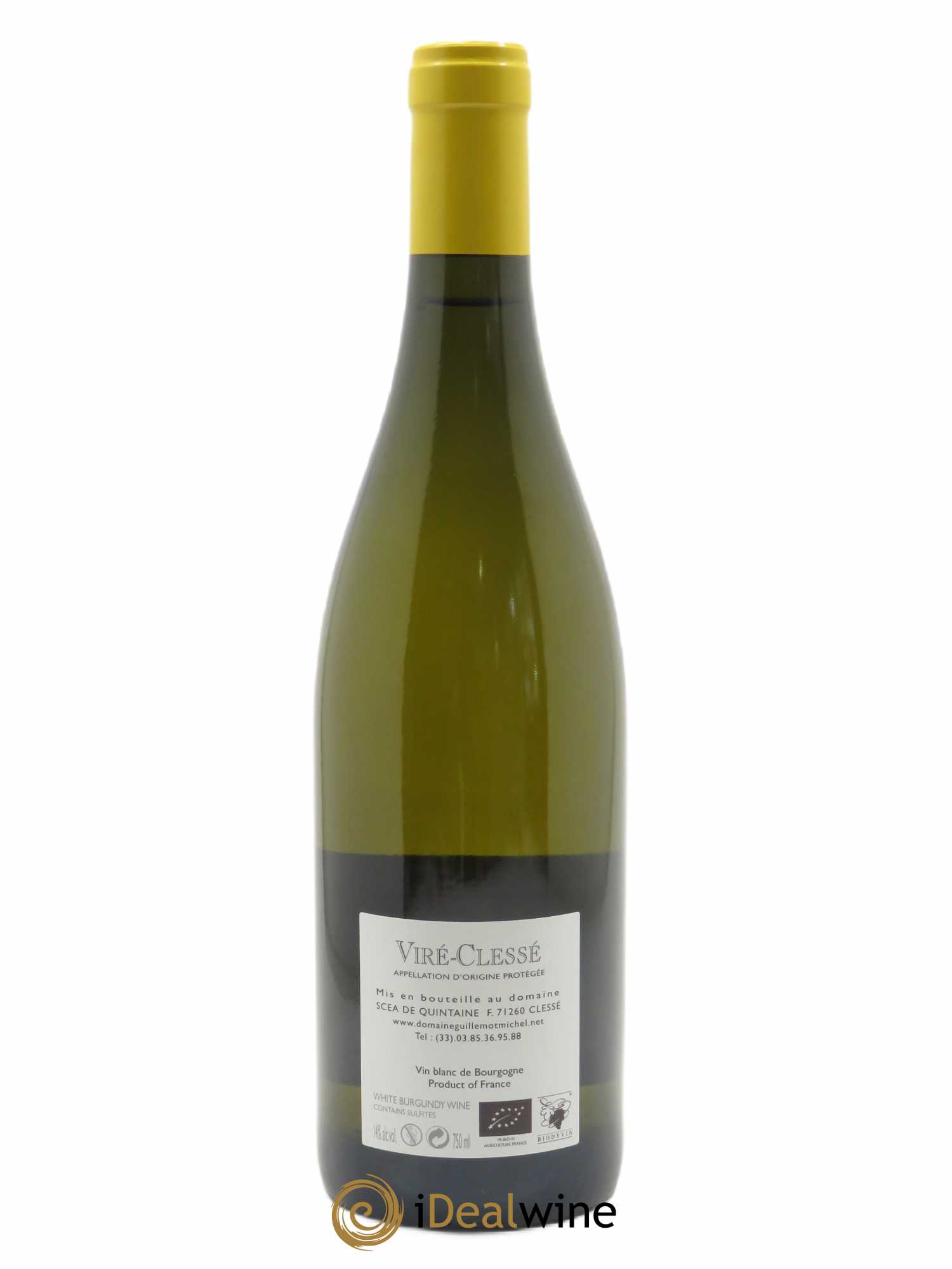 Viré-Clessé Quintaine Domaine Guillemot-Michel 2020 - Lot de 1 bouteille - 1