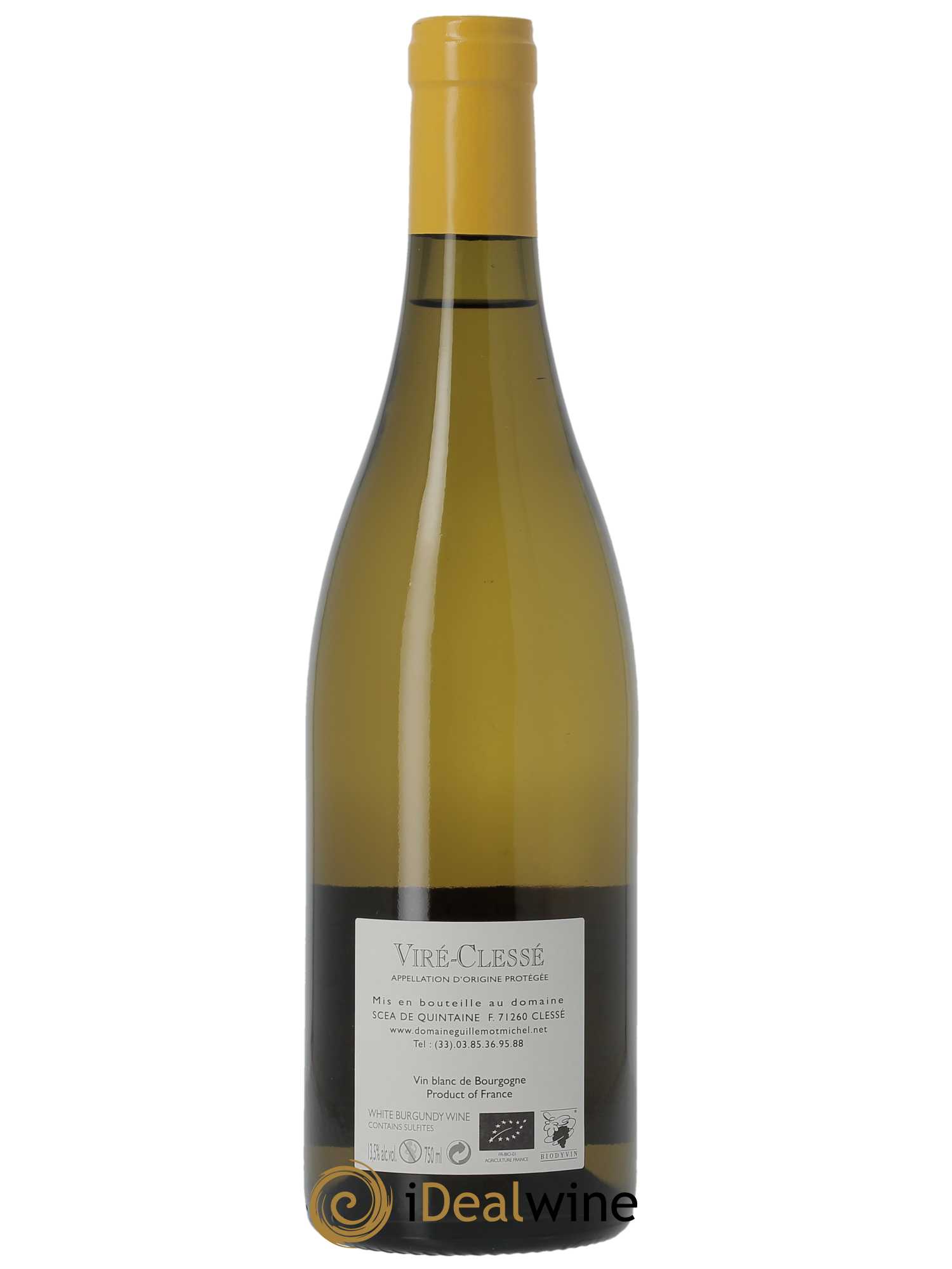 Viré-Clessé Quintaine Domaine Guillemot-Michel 2021 - Lot of 1 bottle - 1