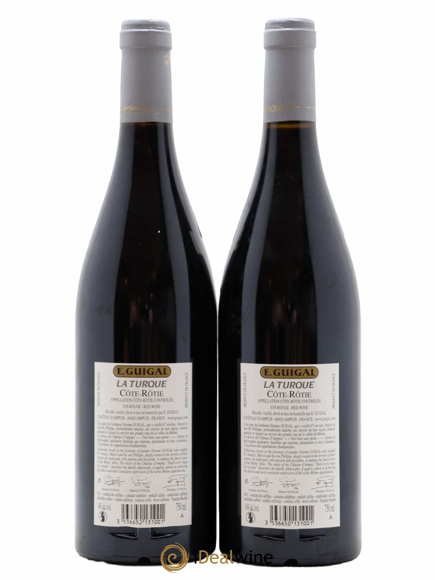 Côte-Rôtie La Turque Guigal 2017 - Lot de 2 bouteilles - 1
