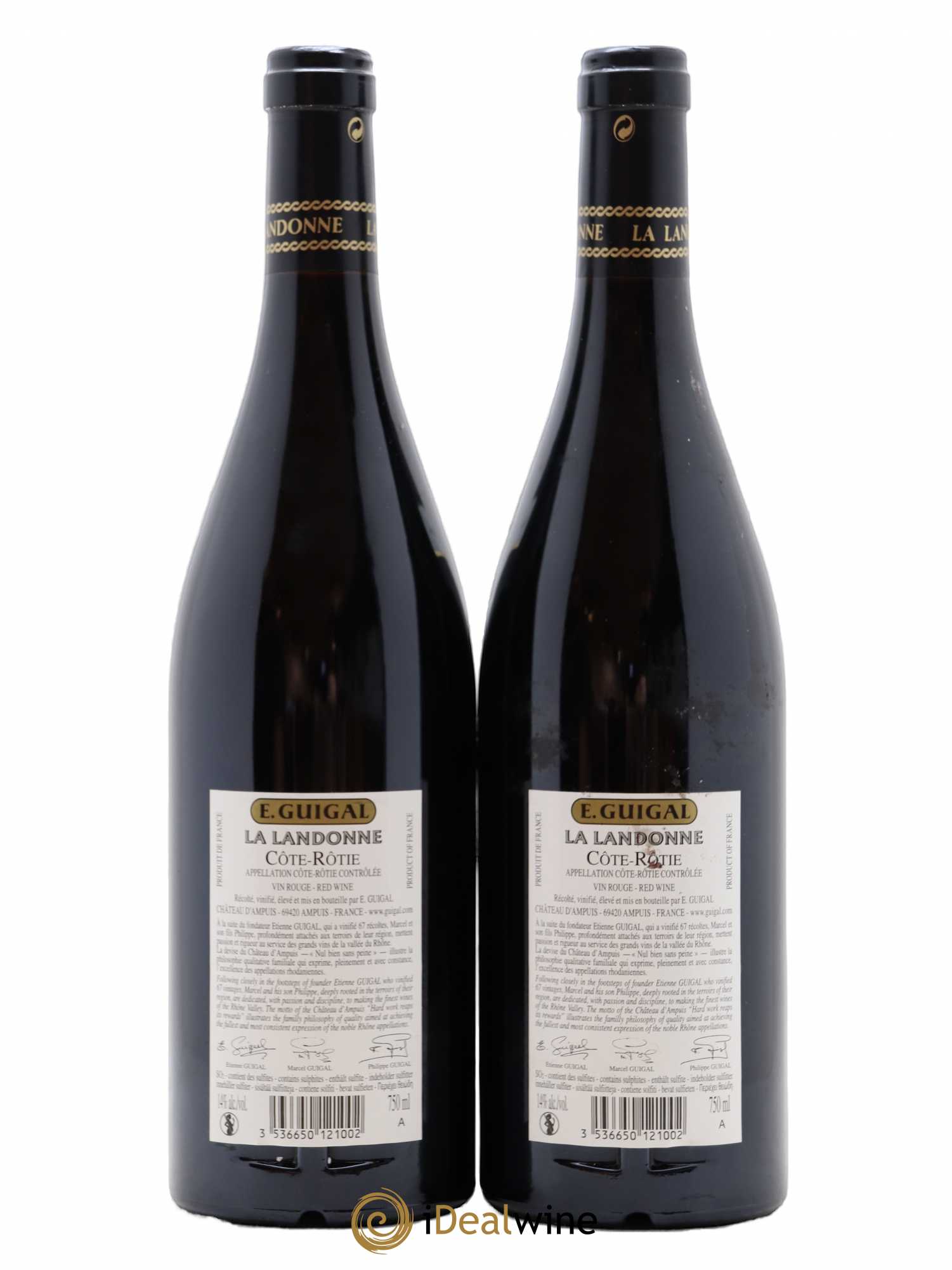 Côte-Rôtie La Landonne Guigal 2017 - Lot de 2 bouteilles - 1