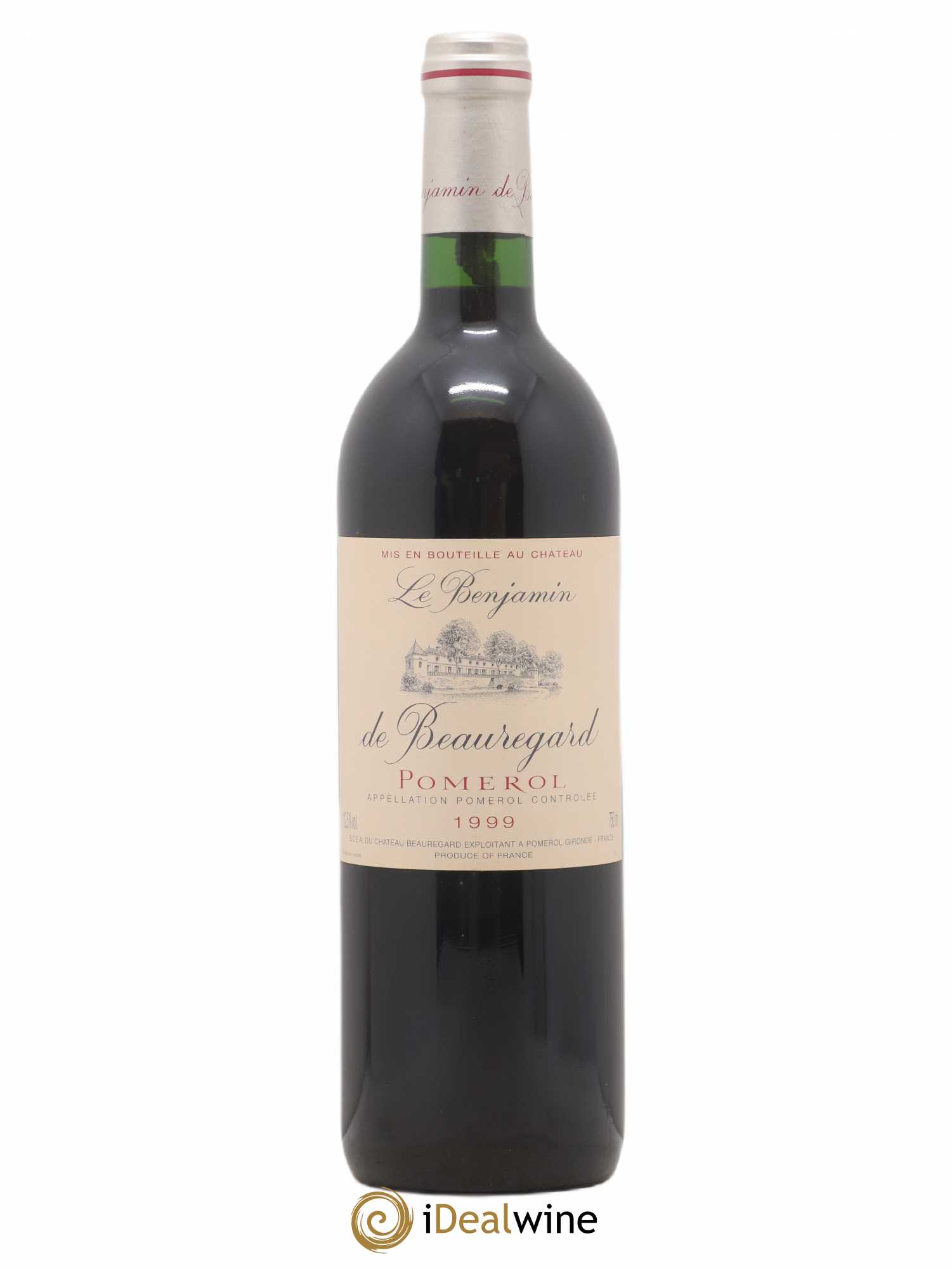 Pomerol Le Benjamin De Beauregard 1999 - Posten von 1 Flasche - 0