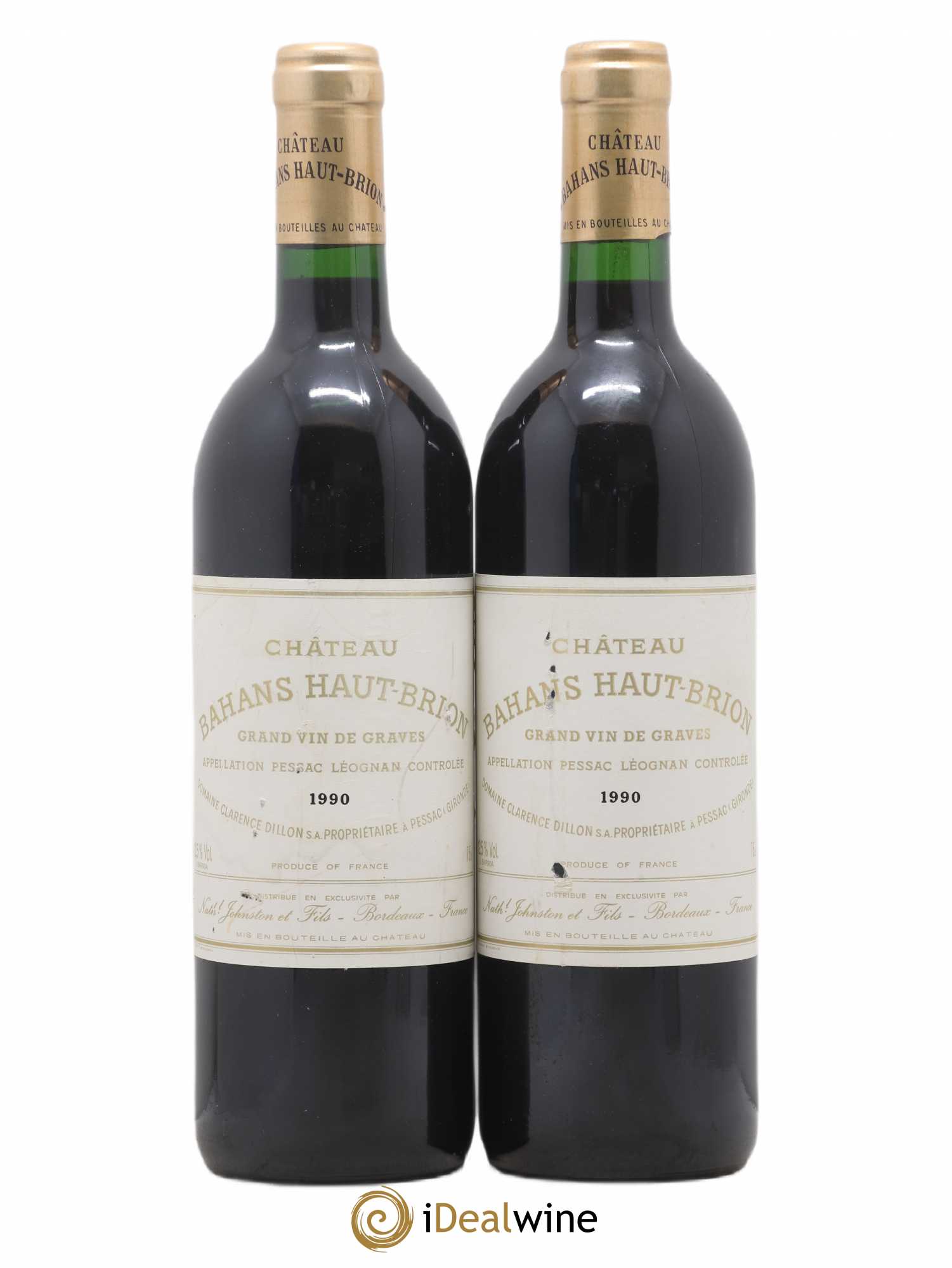 Clarence (Bahans) de Haut-Brion Second Vin 1990 - Lot de 2 bouteilles - 0