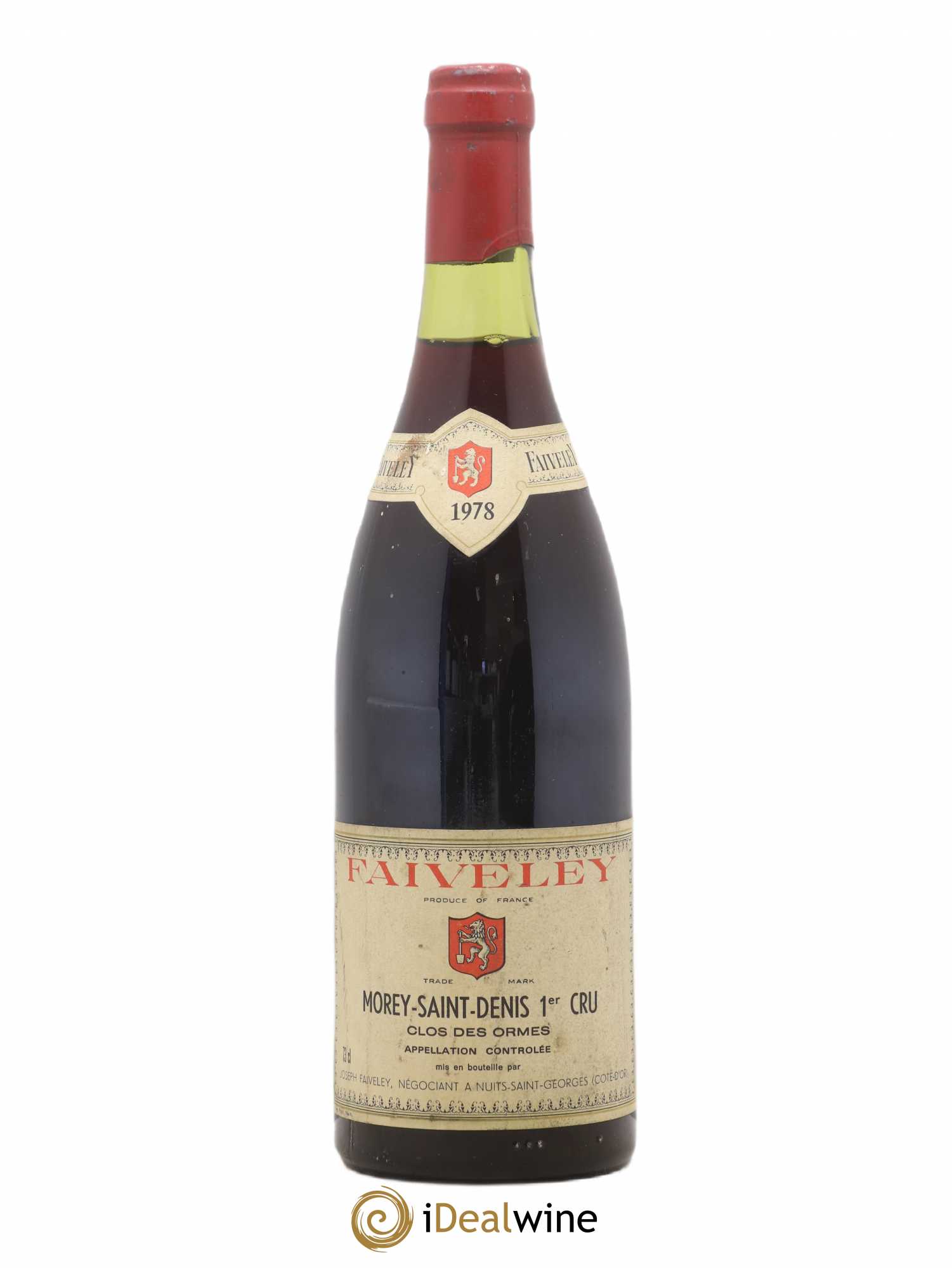 Morey-Saint-Denis 1er Cru Clos des Ormes Faiveley 1978 - Lot de 1 bouteille - 0