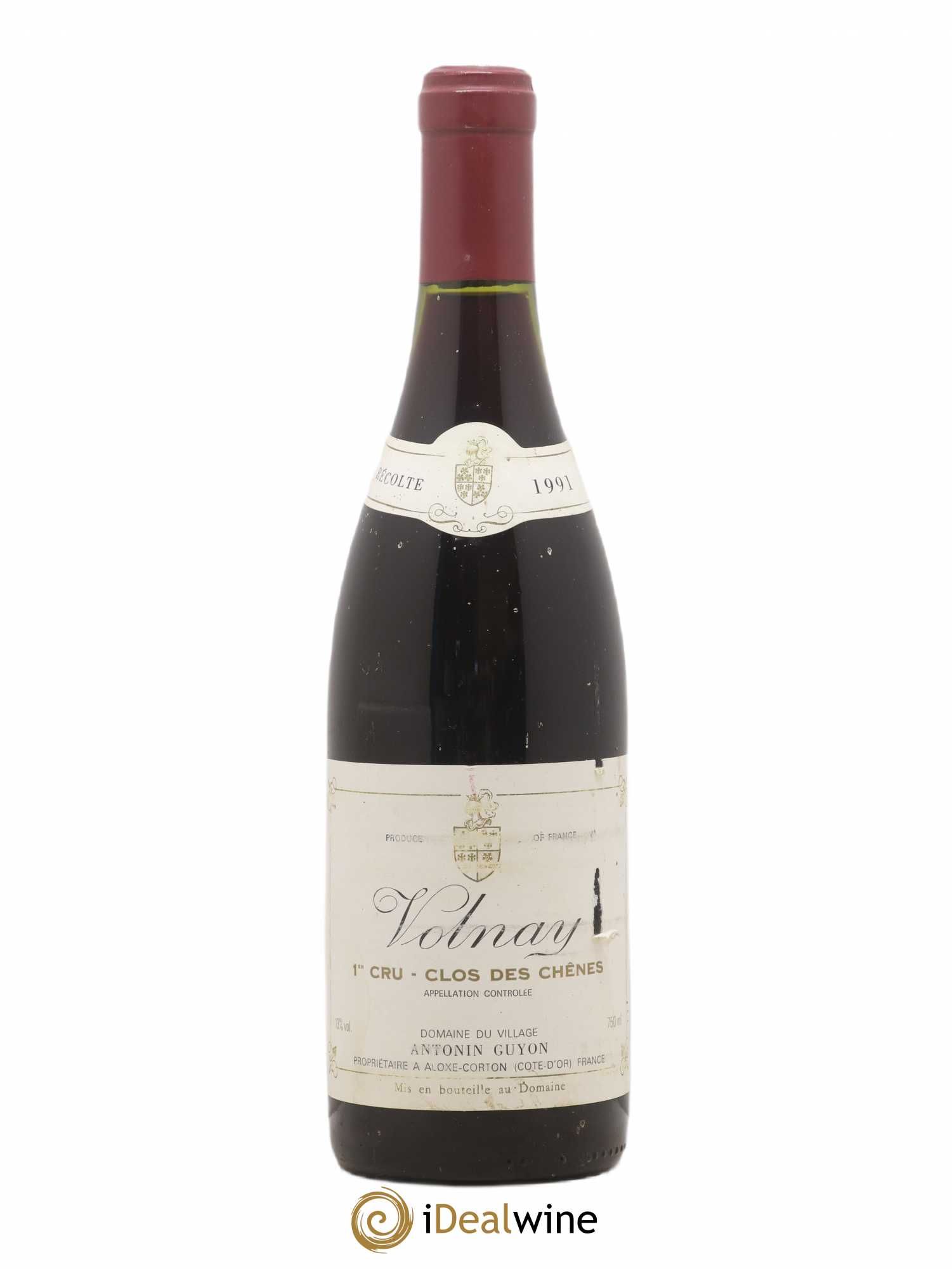 Volnay 1er Cru Clos Des Chênes Antonin Guyon 1991 - Posten von 1 Flasche - 0