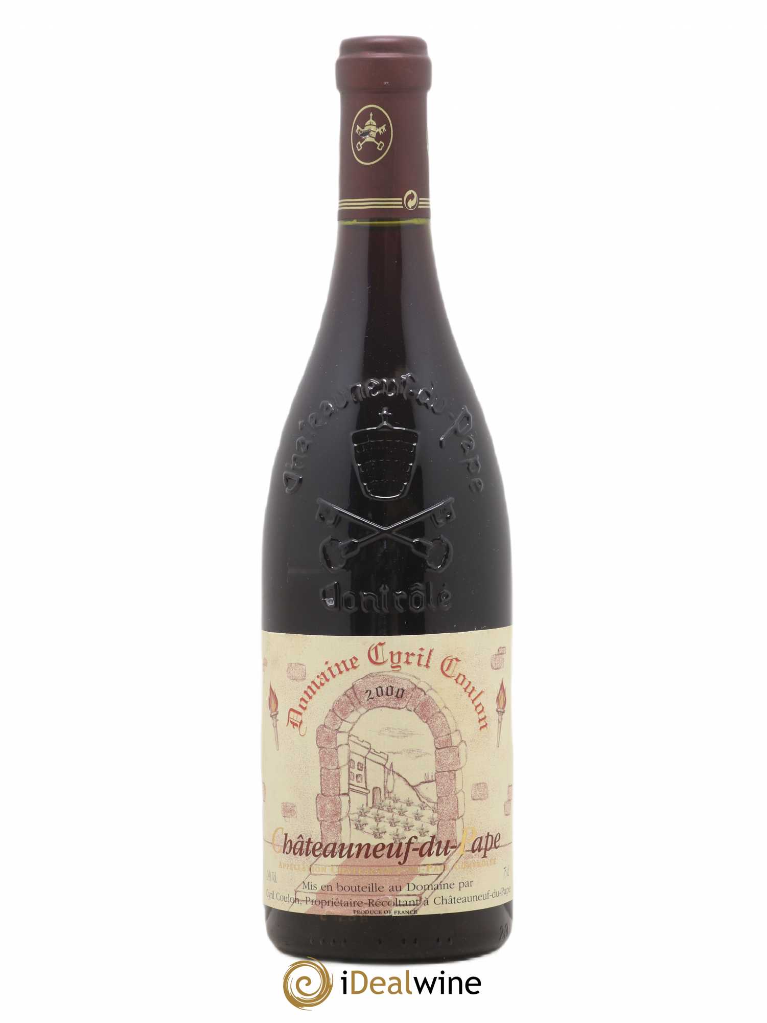 Châteauneuf-du-Pape Domaine Cyril Coulon 2000 - Posten von 1 Flasche - 0