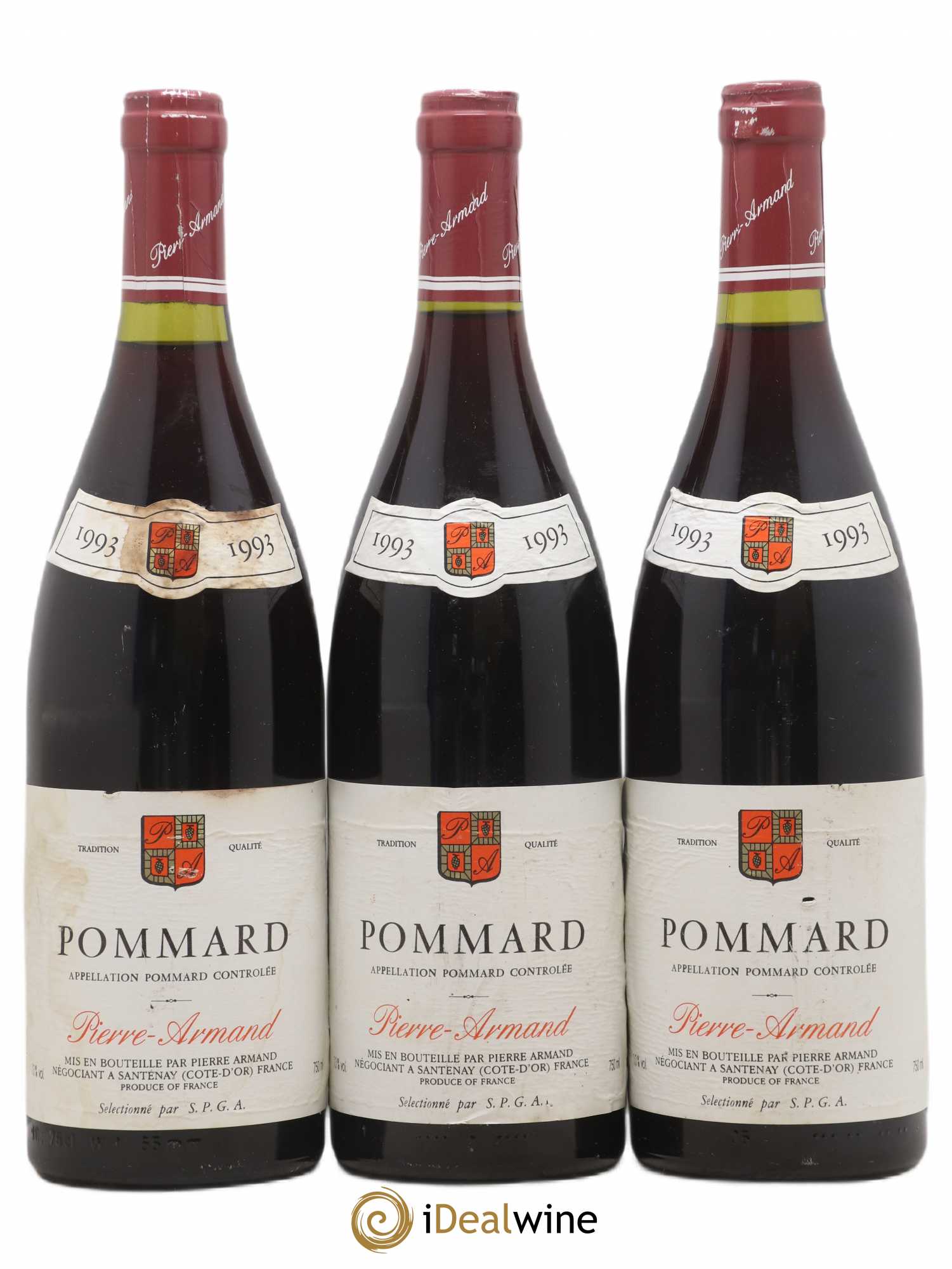 Pommard Pierre Armand 1993 - Posten von 3 Flaschen - 0