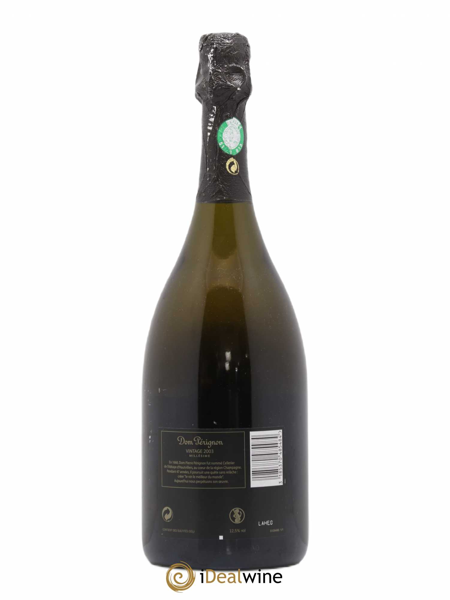 Brut Dom Pérignon 2003 - Lot de 1 bouteille - 1