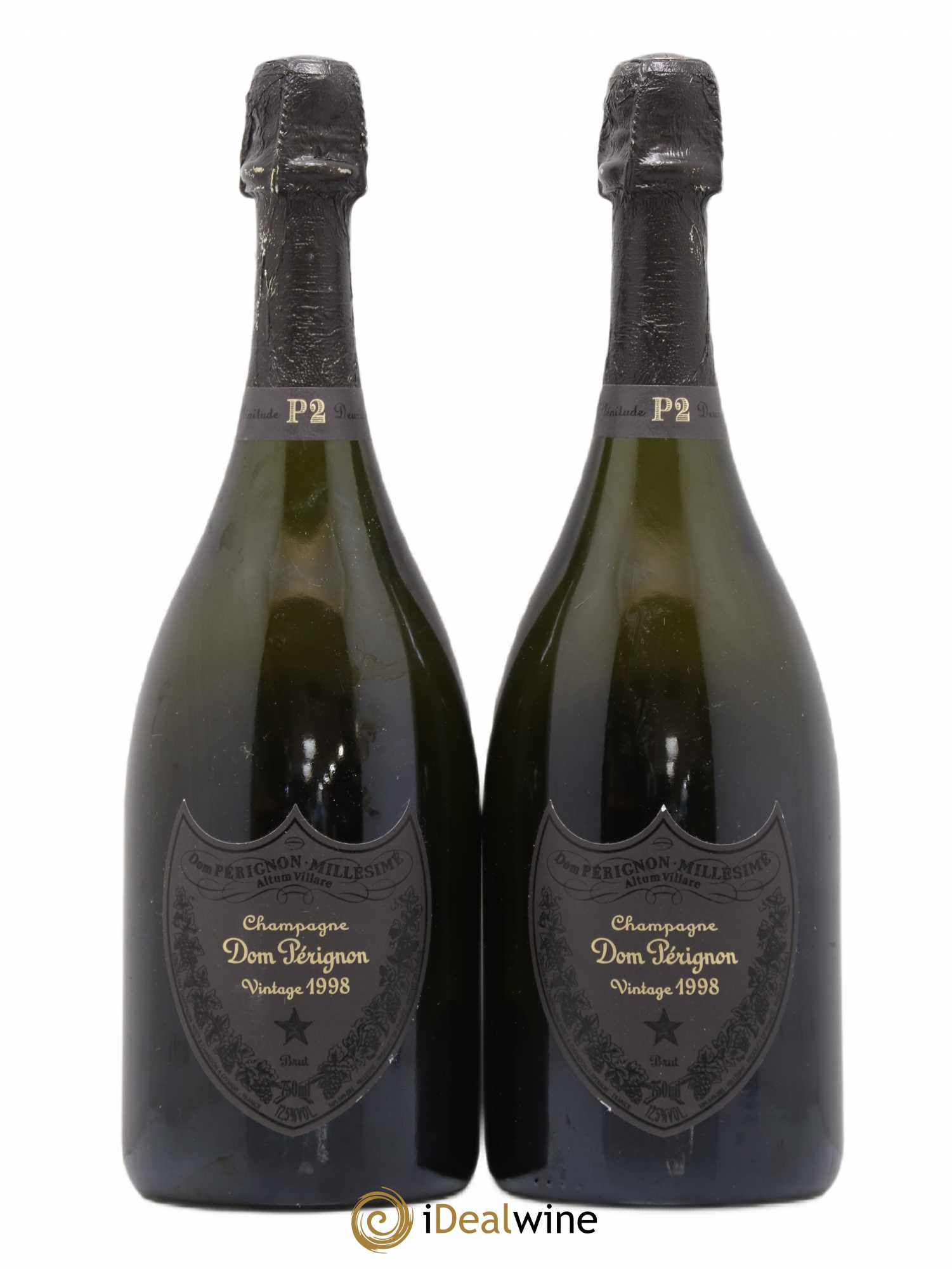 2eme Plénitude (P2) Dom Pérignon Brut 1998 - Lot de 2 bouteilles - 0