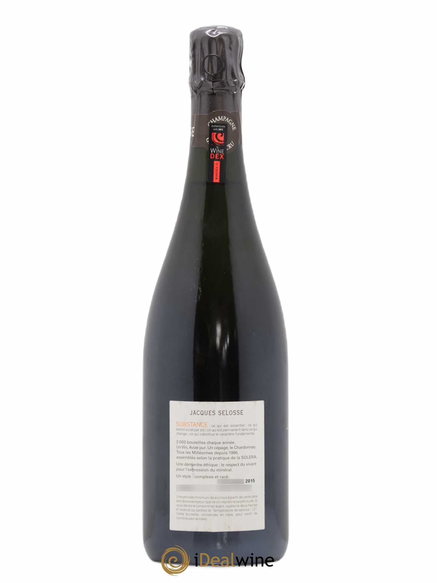 Substance Jacques Selosse Brut - Lot de 1 bouteille - 1