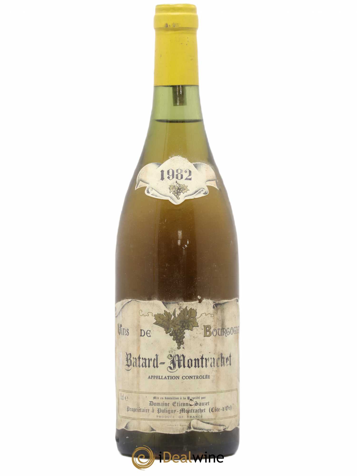 Bâtard-Montrachet Grand Cru Etienne Sauzet 1982 - Lot de 1 bouteille - 0