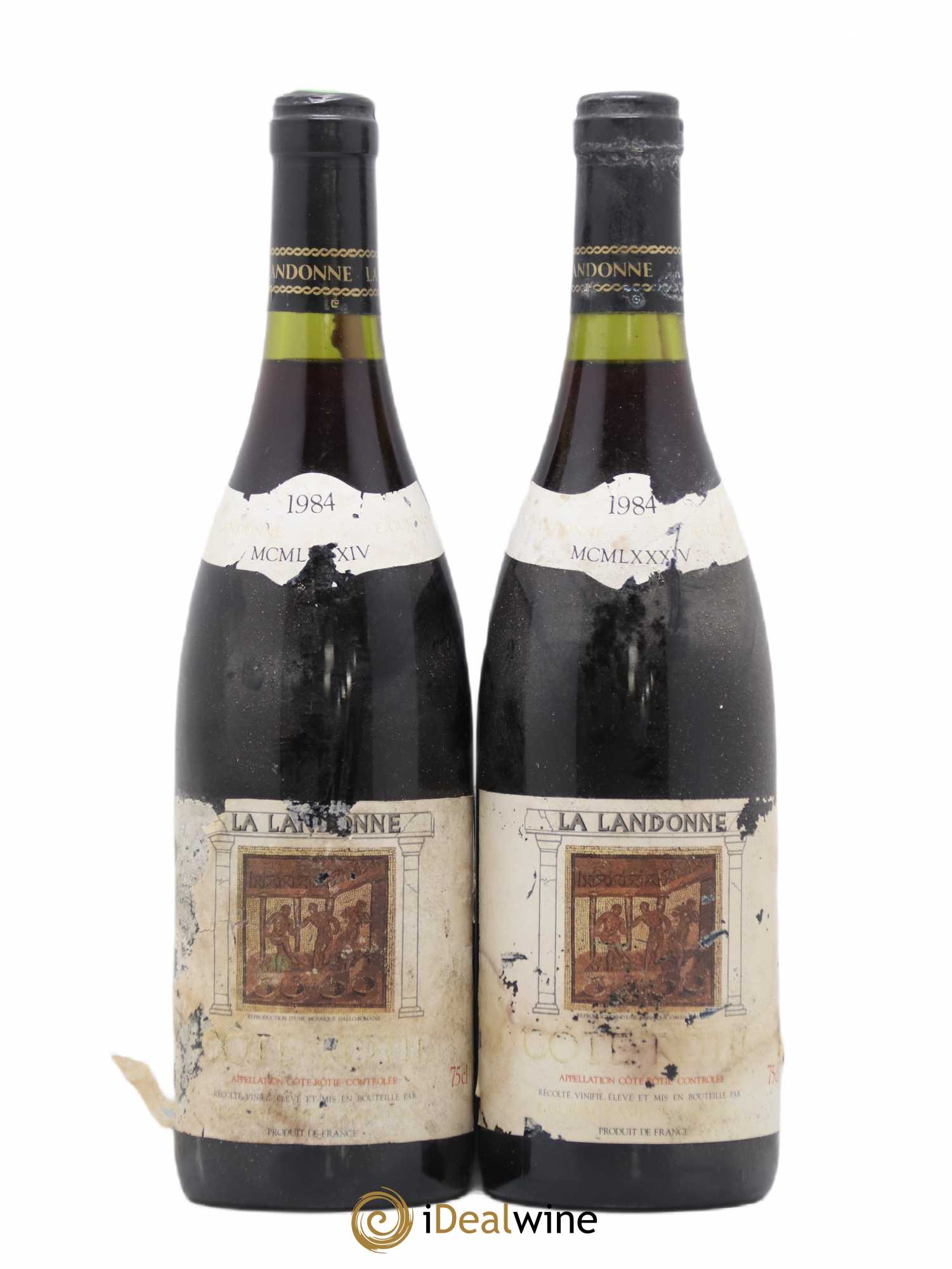 Côte-Rôtie La Landonne Guigal 1984 - Lot de 2 bouteilles - 0