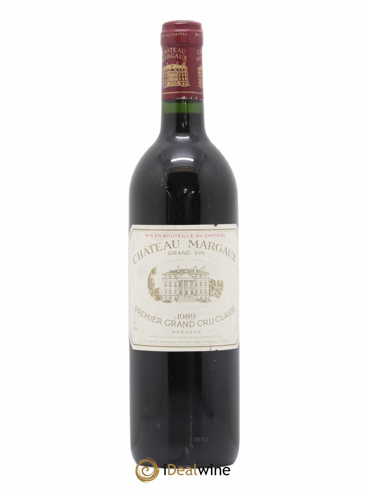 Château Margaux 1er Grand Cru Classé 1989 - Lot de 1 bouteille - 0