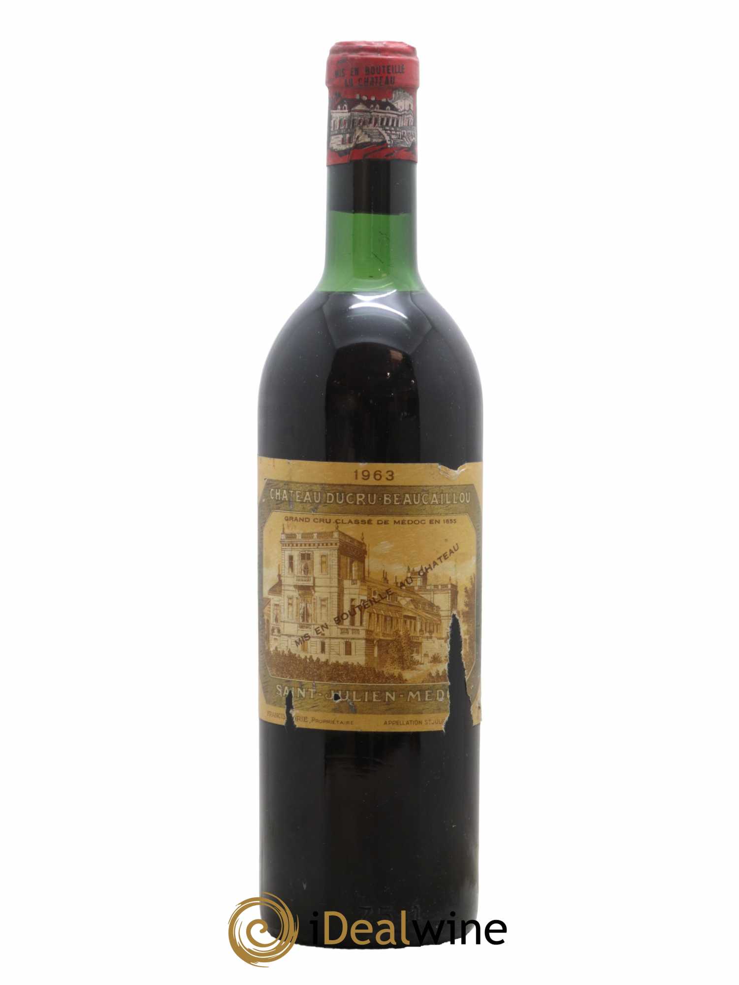 Château Ducru Beaucaillou 2ème Grand Cru Classé 1963 - Lot de 1 bouteille - 0