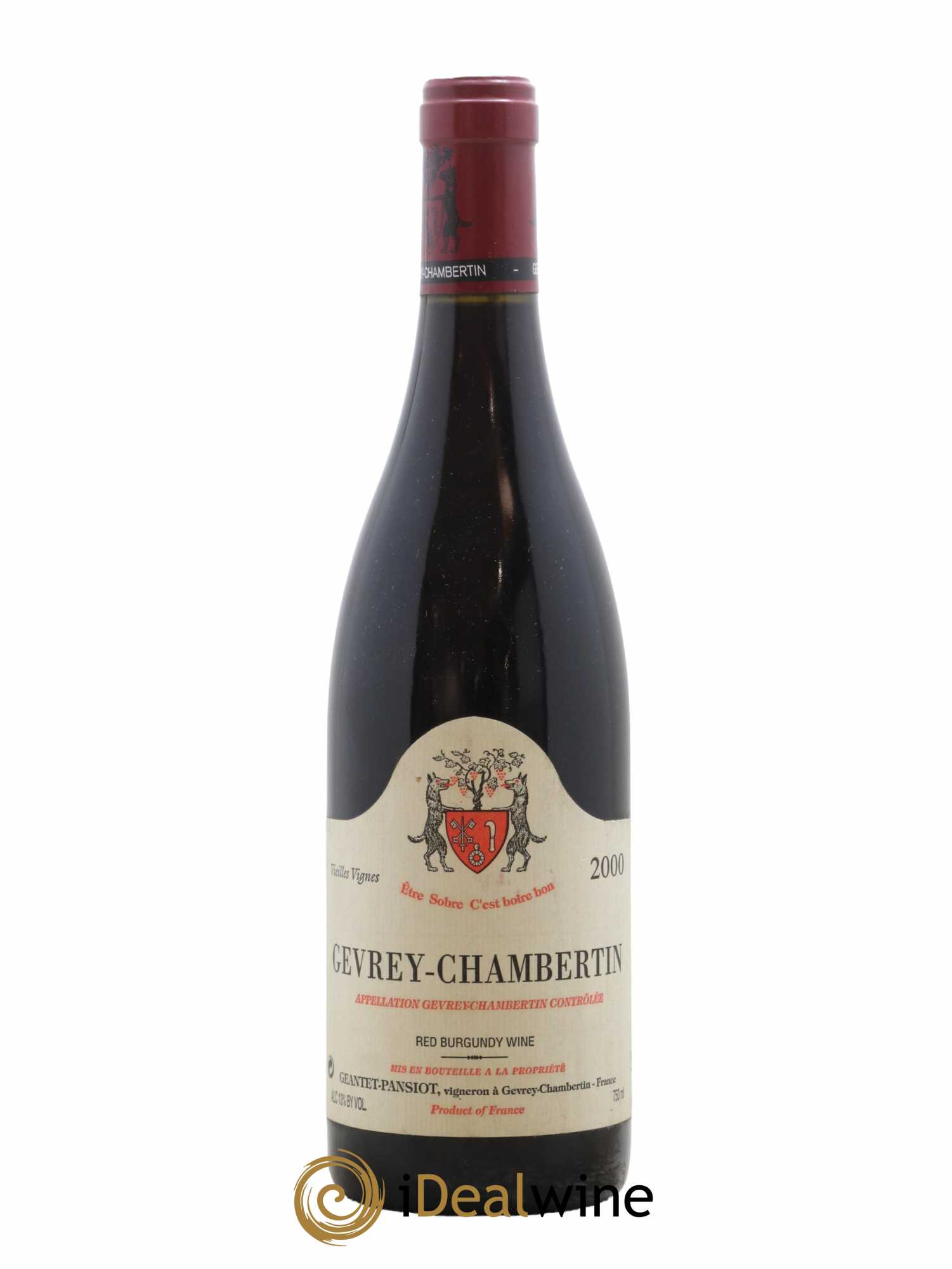 Gevrey-Chambertin Geantet-Pansiot 2000 - Lot de 1 bouteille - 0