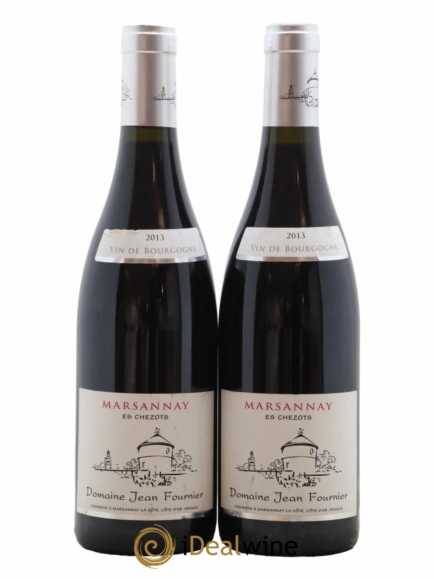 Marsannay Es Chezot Jean Fournier (Domaine) 2013 - Lot de 2 bouteilles - 0