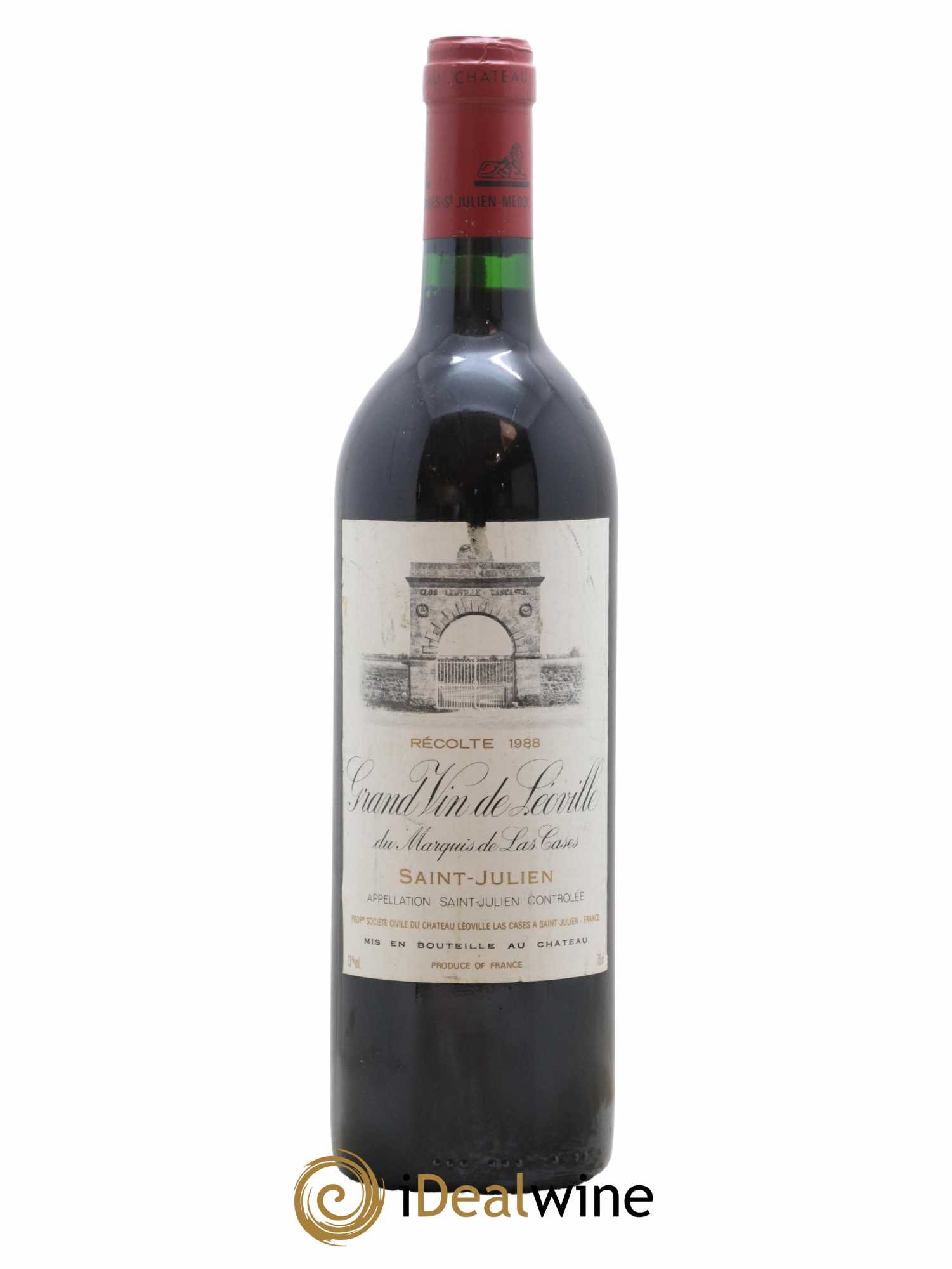 Château Léoville Las Cases 2ème Grand Cru Classé 1988 - Lot de 1 bouteille - 0
