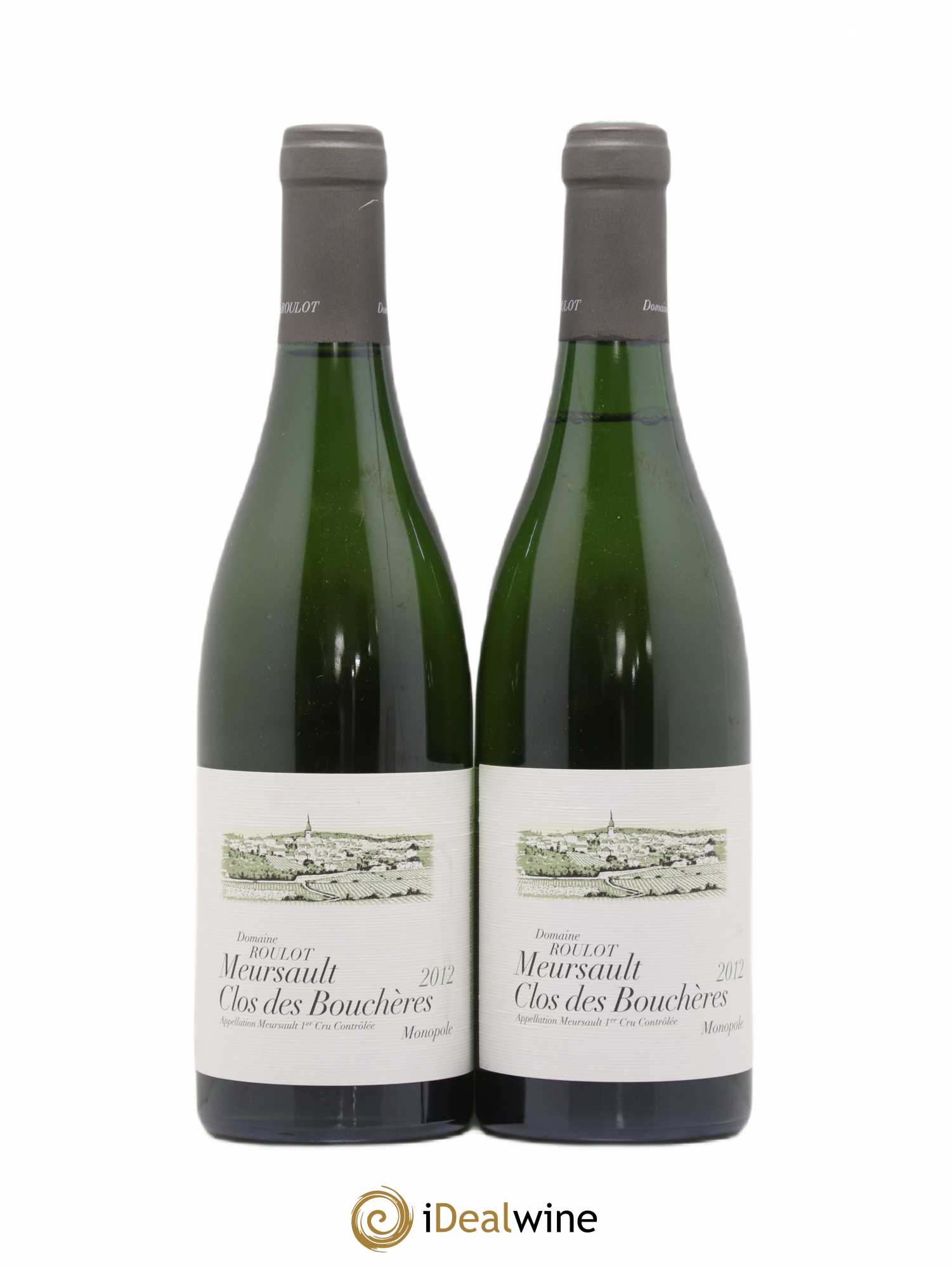Meursault 1er Cru Clos des Bouchères Roulot (Domaine) 2012 - Lot de 2 bouteilles - 0