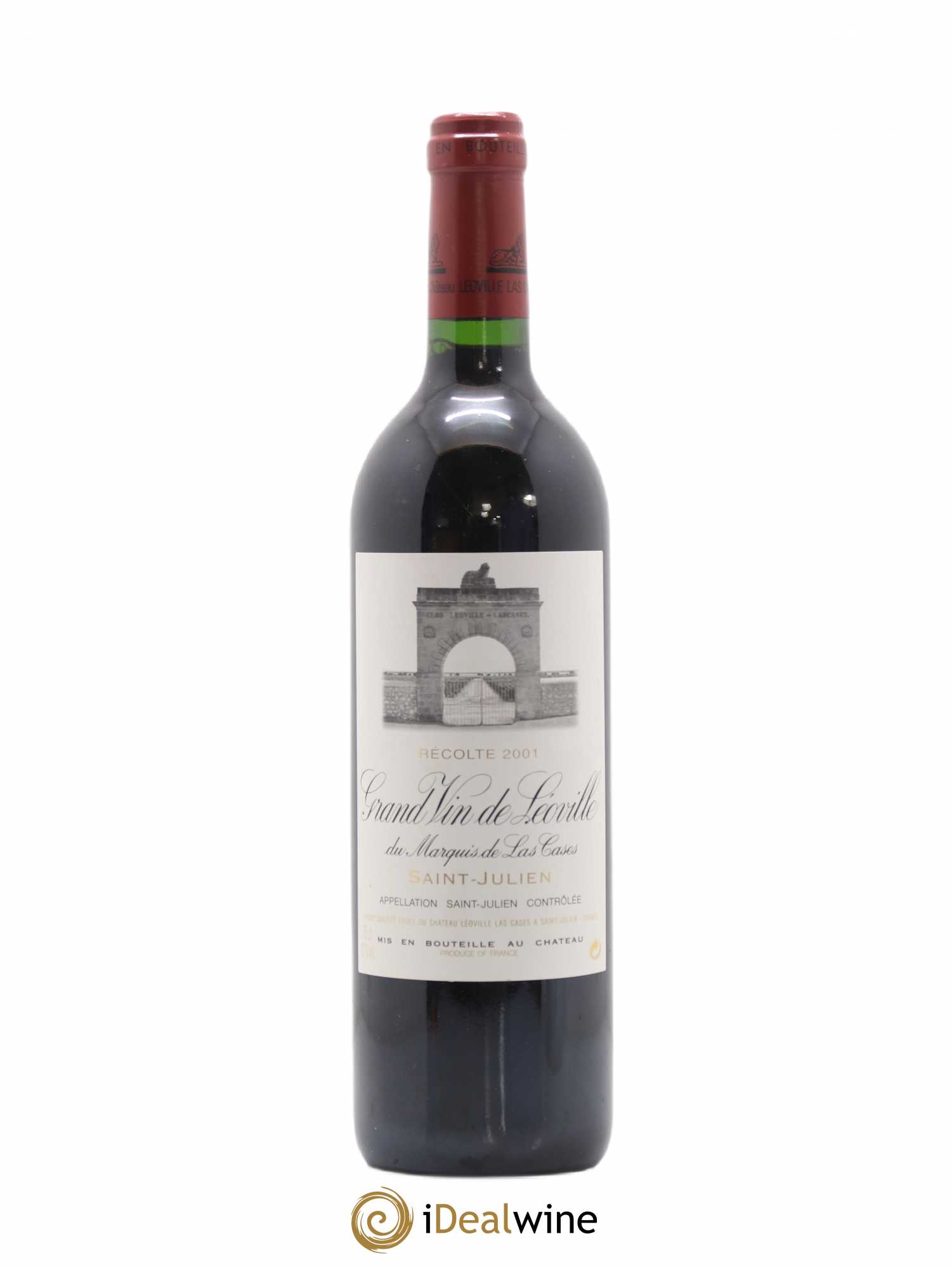 Château Léoville Las Cases 2ème Grand Cru Classé 2001 - Lot de 1 bouteille - 0