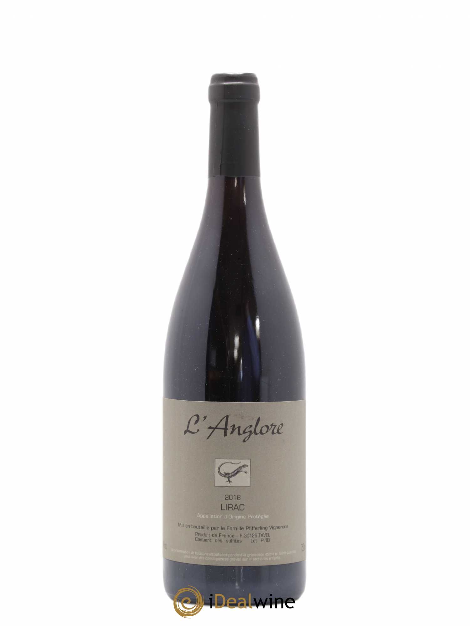 Lirac L'Anglore 2018 - Posten von 1 Flasche - 0