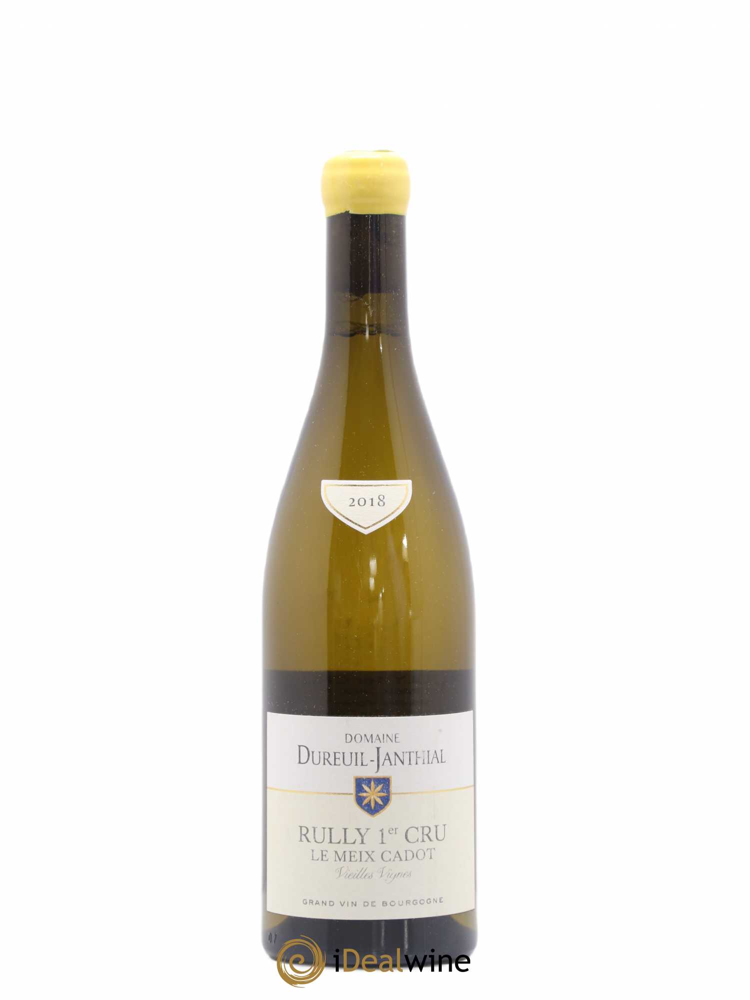 Rully 1er Cru Le Meix Cadot Vieilles Vignes Vincent Dureuil-Janthial 2018 - Lot de 1 bouteille - 0